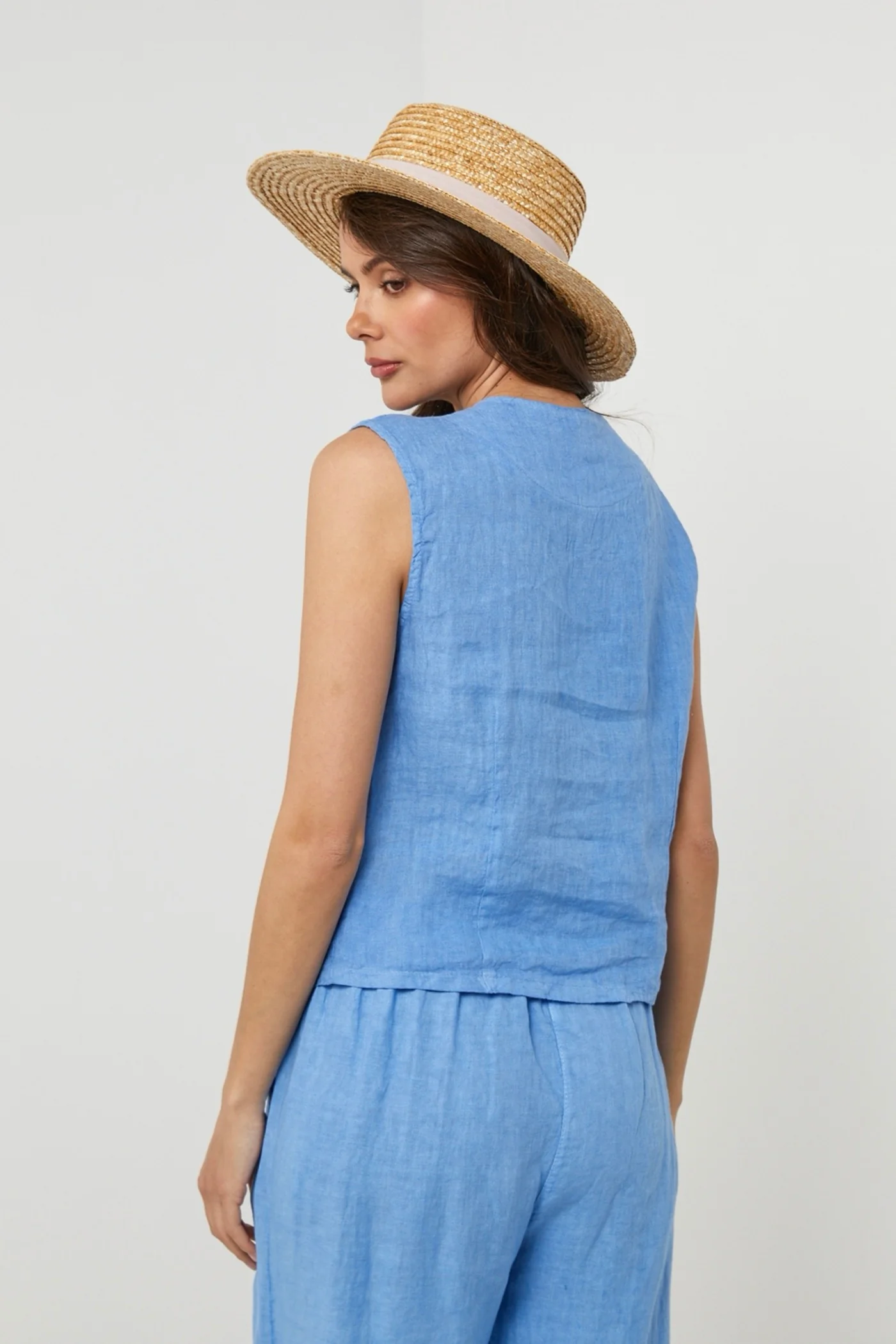 Gilet - Indigo - Femme - Image 4