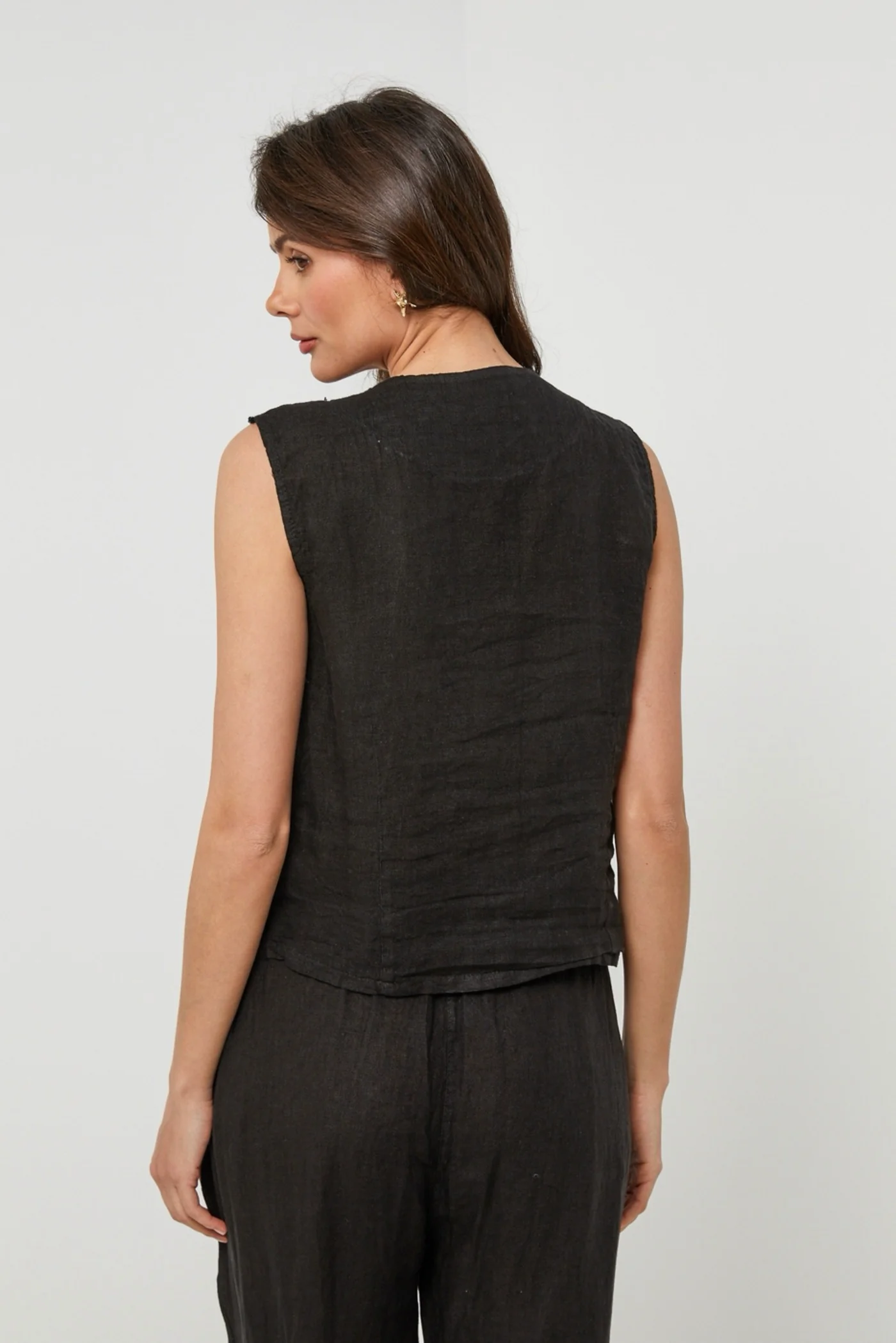 Gilet - Noir - Femme - Image 3