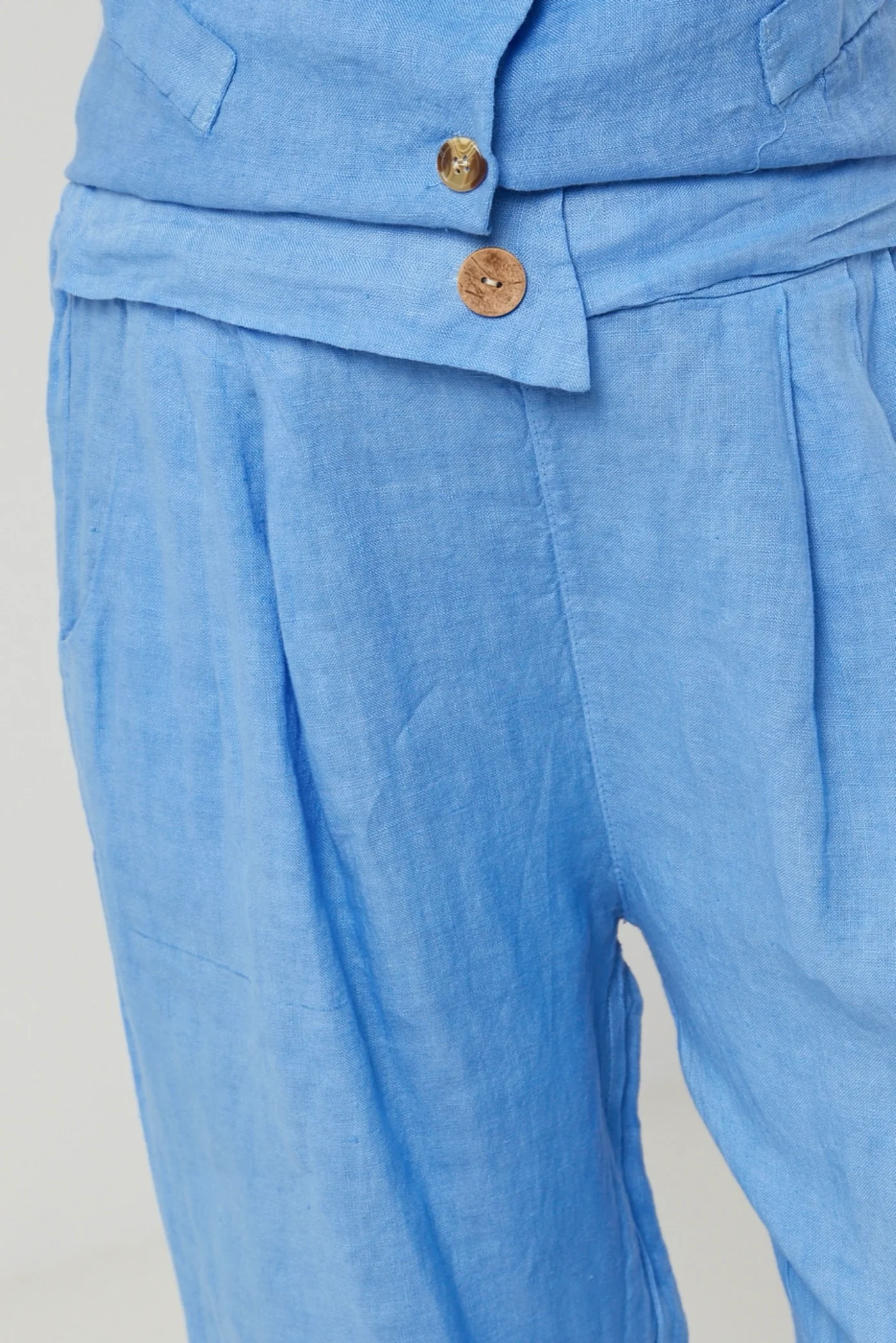 Pantalon - Indigo - Femme - Image 5