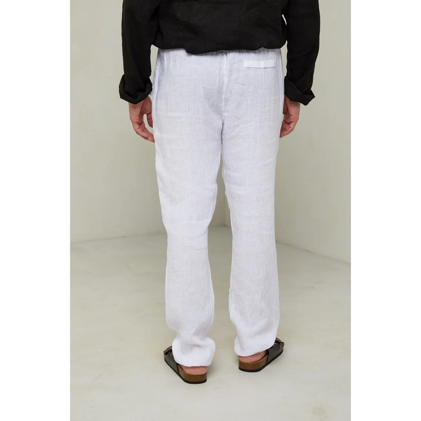 Pantalon - Blanc - Homme - Image 4