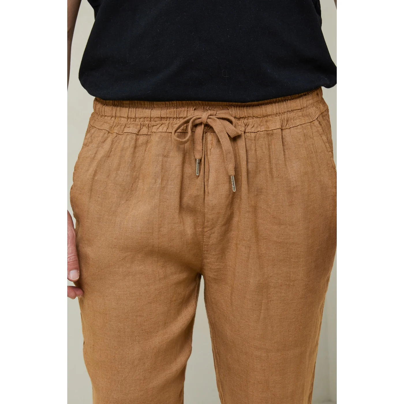 Pantalon - Camel - Homme - Image 2
