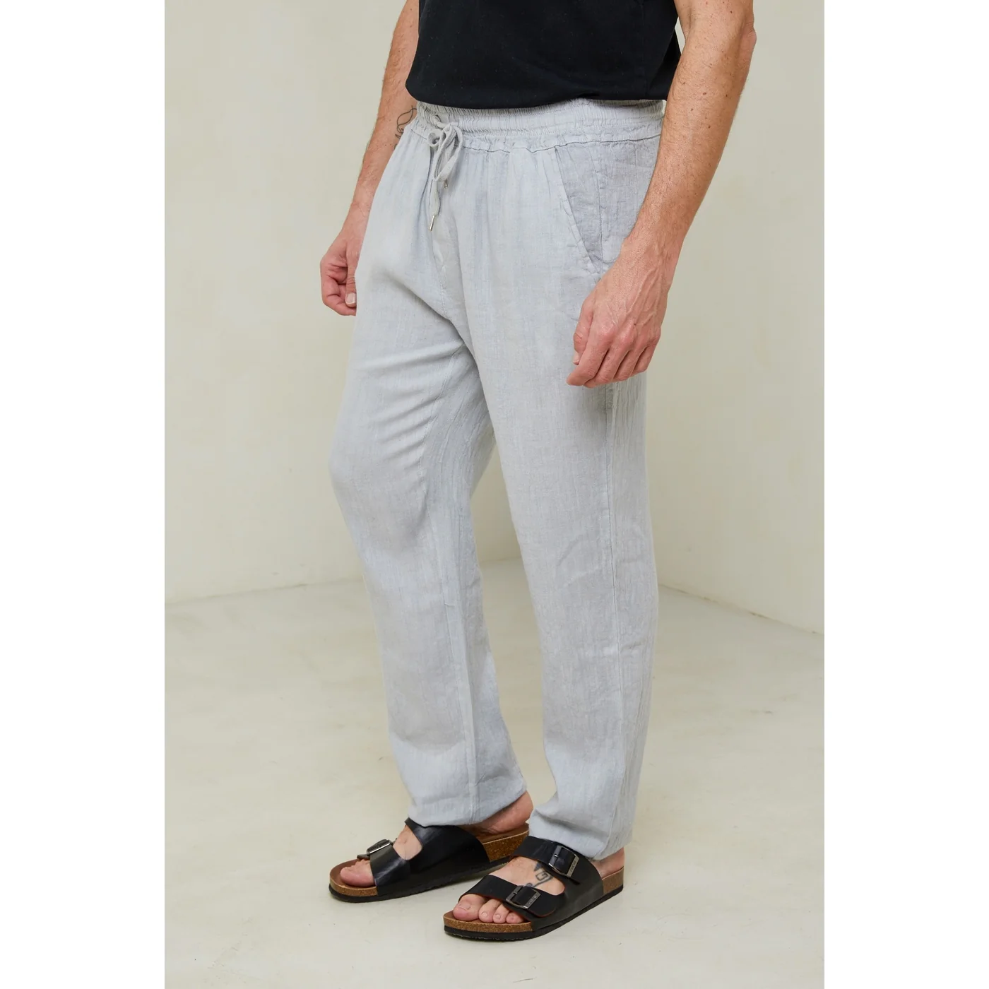 Pantalon - Gris Clair - Homme - Image 4