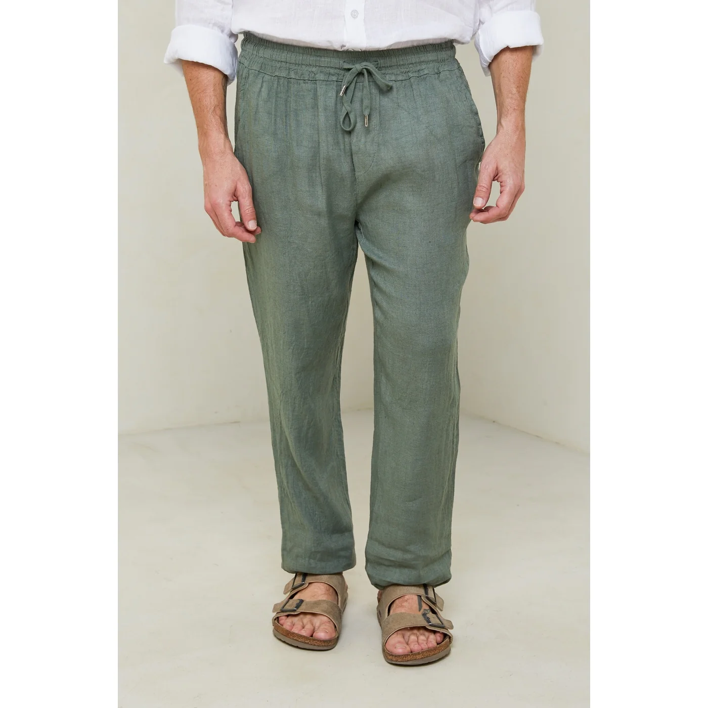 Pantalon - Kaki - Homme - Image 3