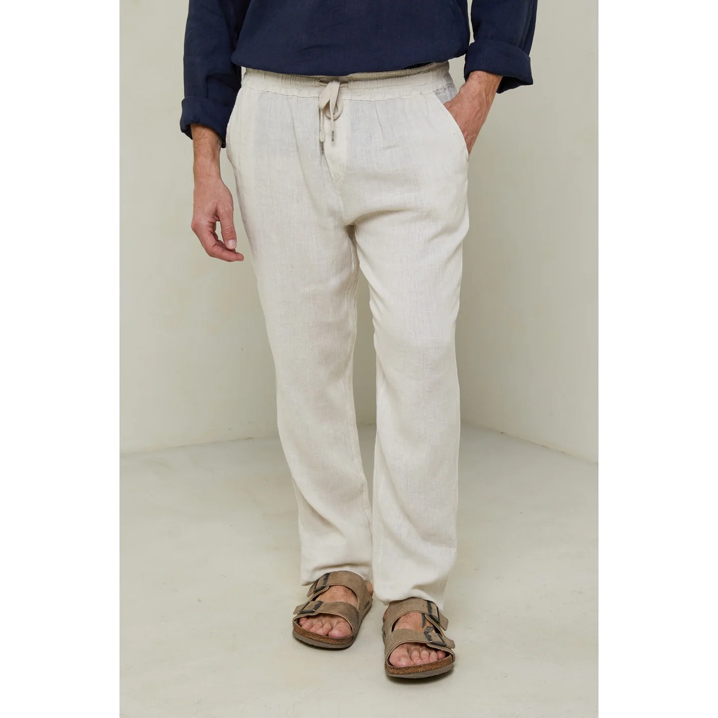 Pantalon - Beige - Homme - Image 5