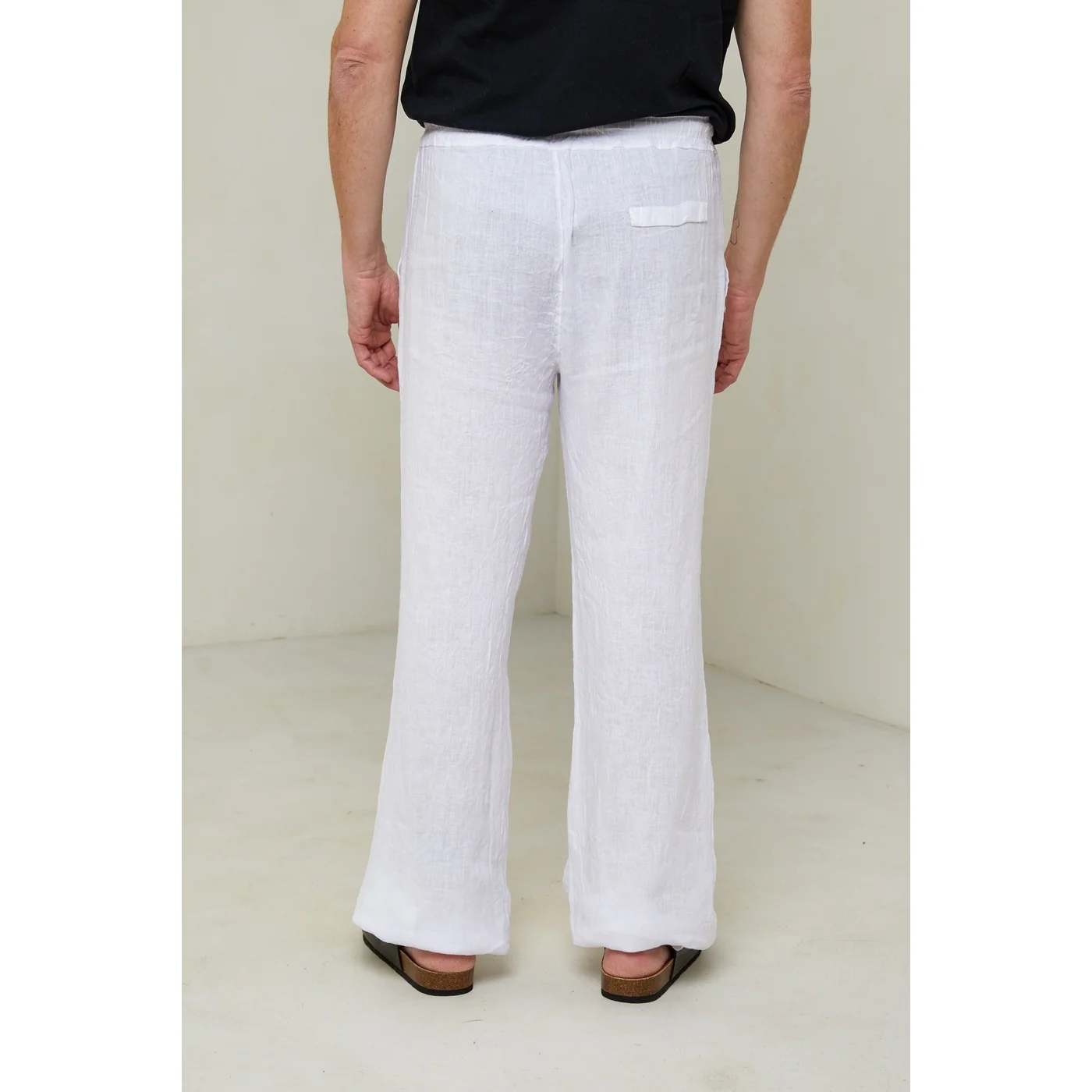 Pantalon - Blanc - Homme - Image 3