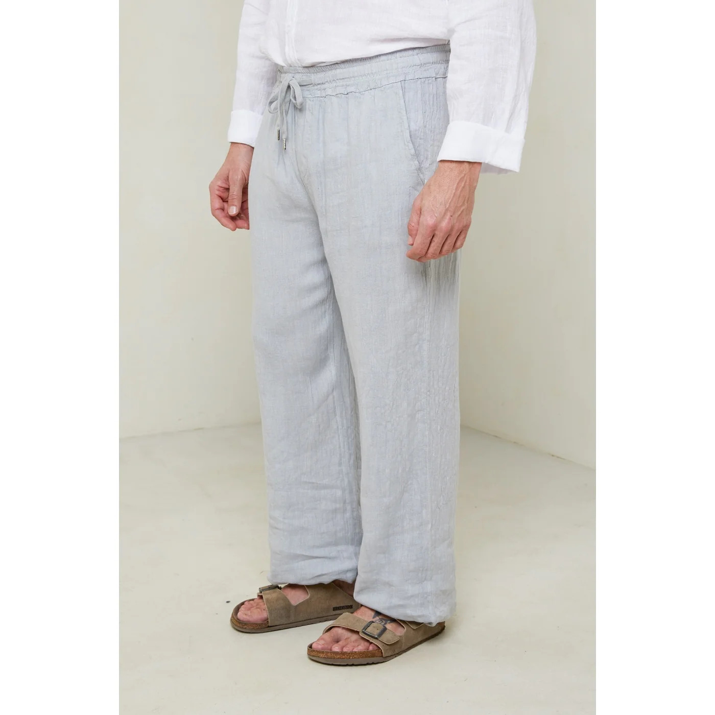Pantalon - Gris Clair - Homme - Image 4