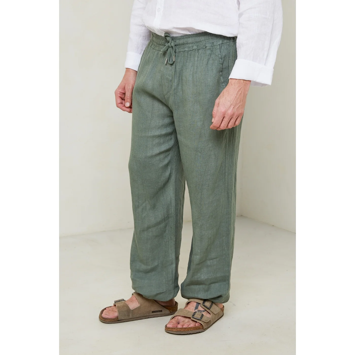 Pantalon - Kaki - Homme - Image 4