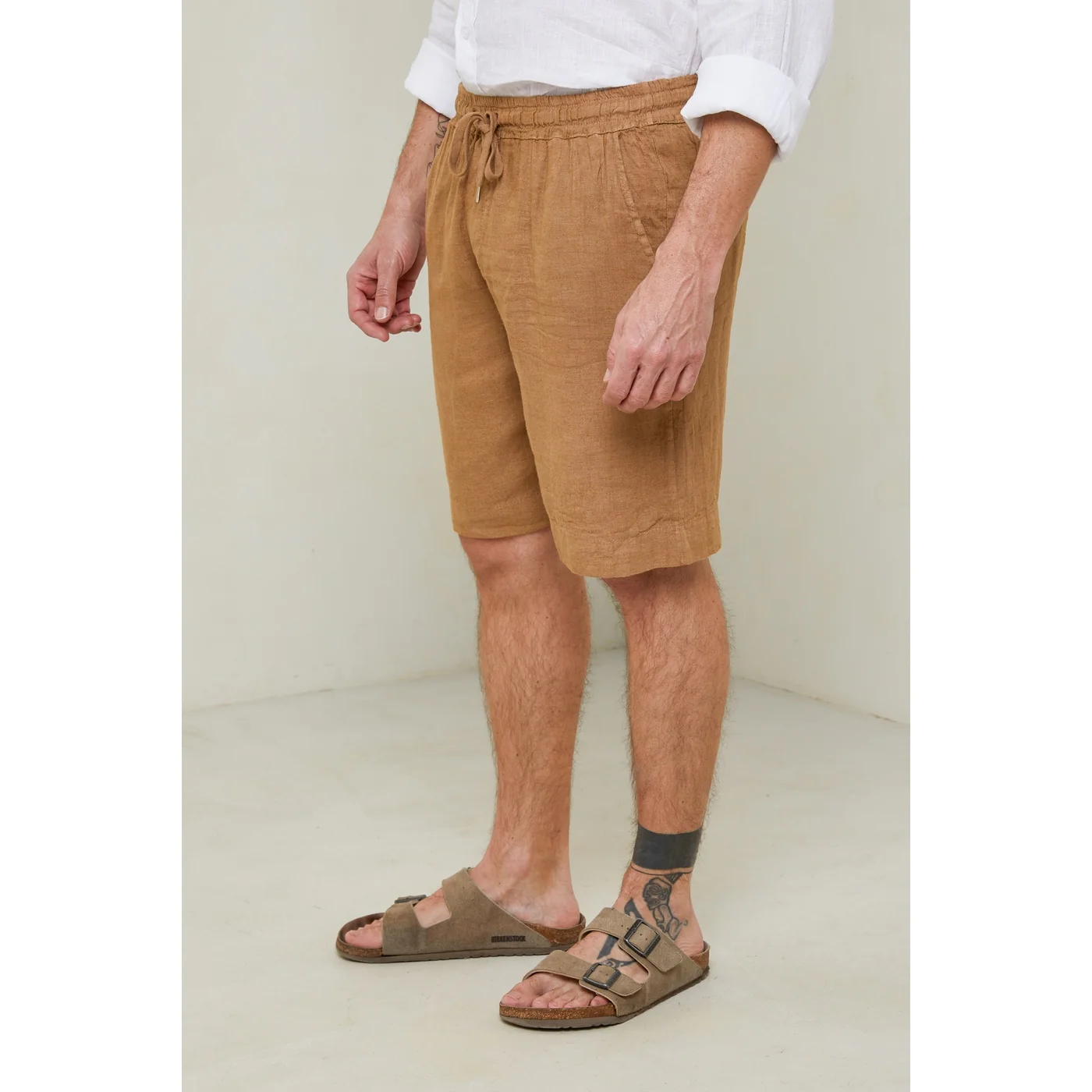 Short - Camel - Homme - Image 4