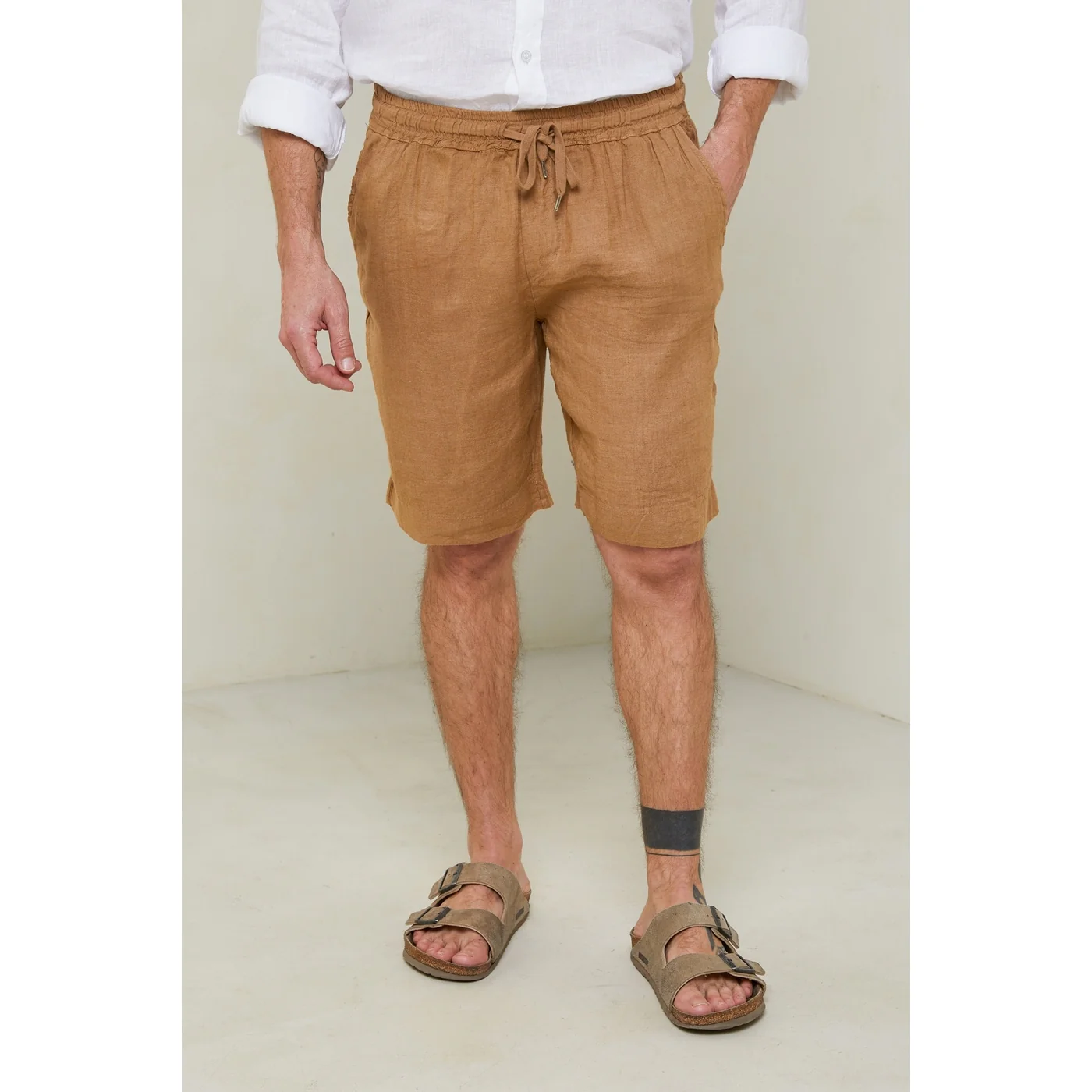 Short - Camel - Homme - Image 5