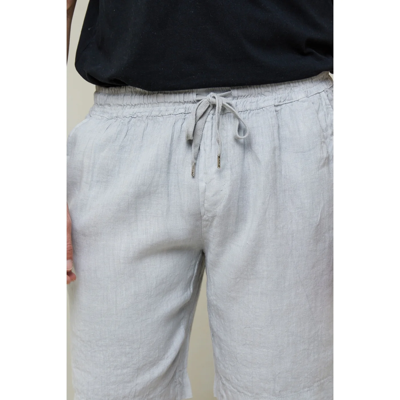 Short - Gris Clair - Homme - Image 2