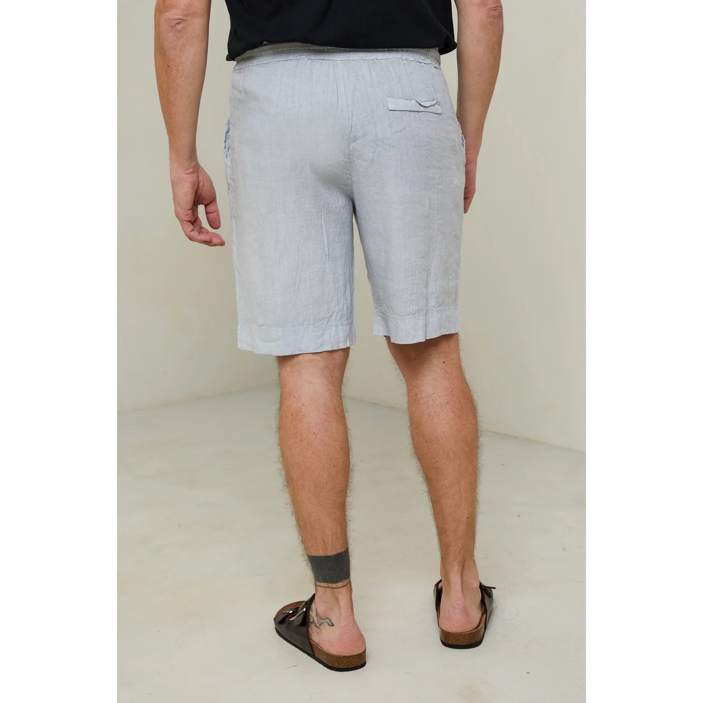 Short - Gris Clair - Homme - Image 3