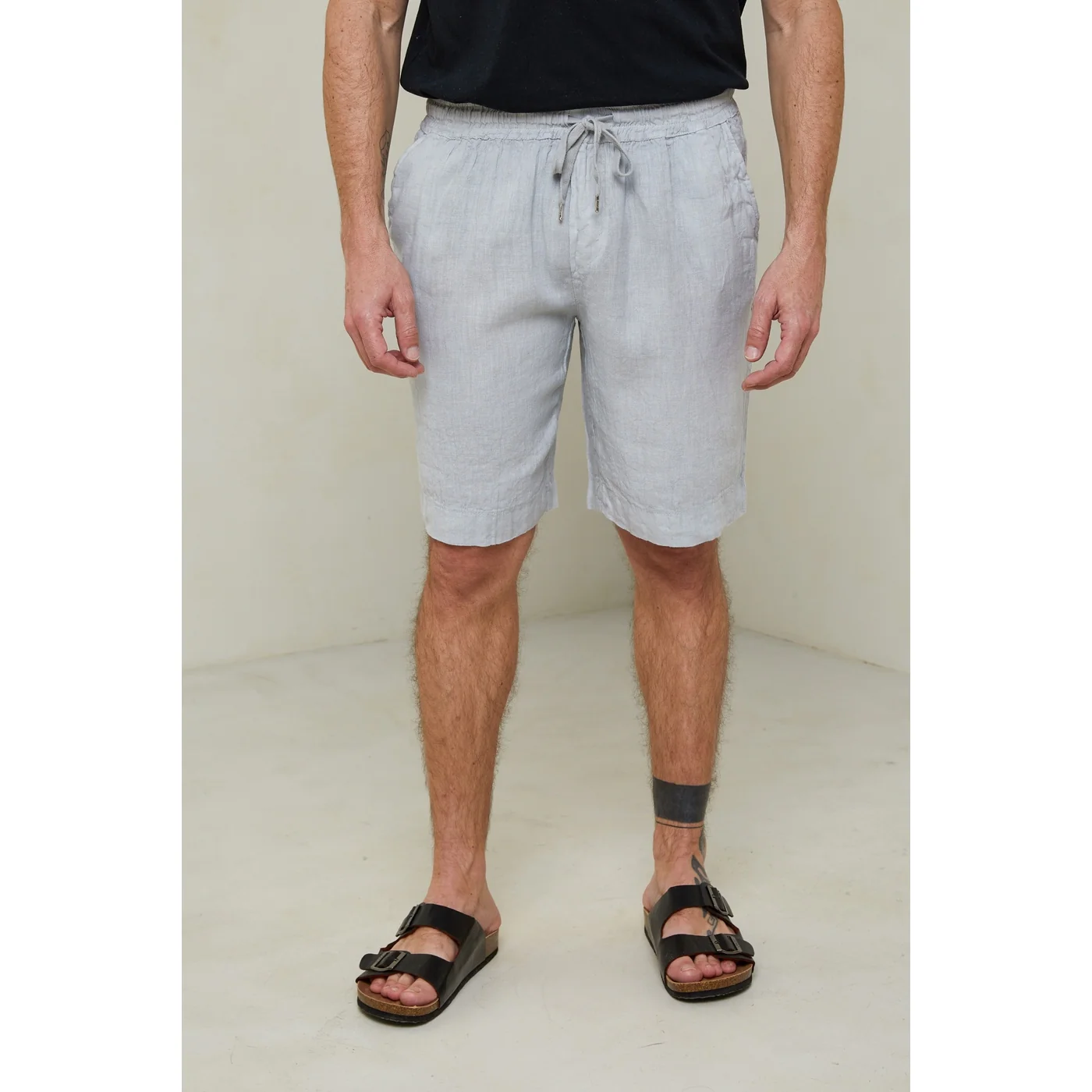 Short - Gris Clair - Homme - Image 5