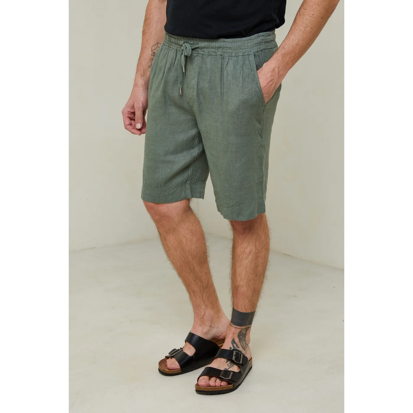 Short - Kaki - Homme - Image 4