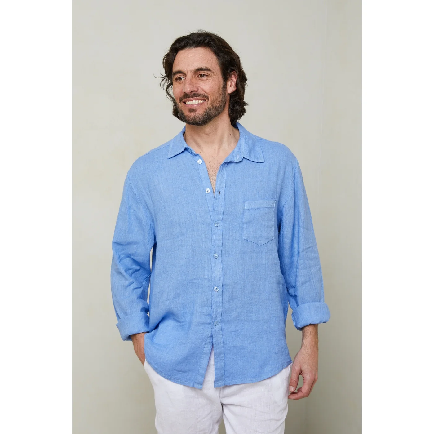 Chemise - Indigo - Homme - Image 4