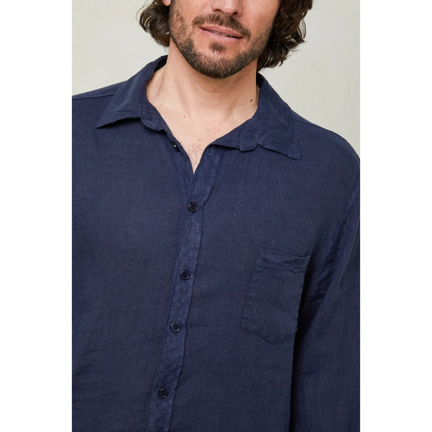 Chemise - Marine - Homme - Image 2