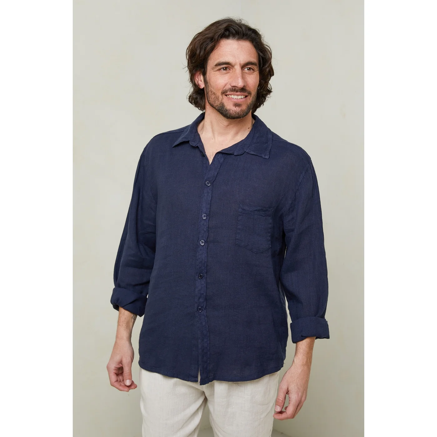Chemise - Marine - Homme - Image 4
