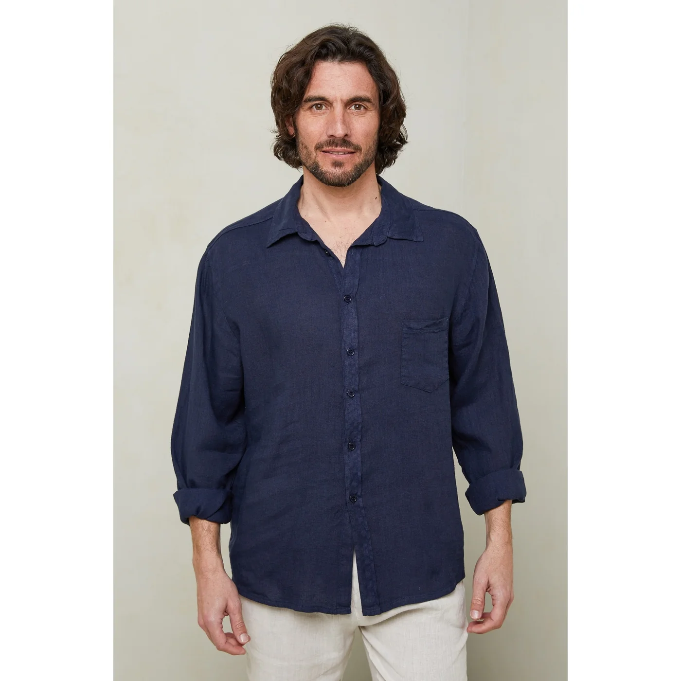 Chemise - Marine - Homme - Image 5