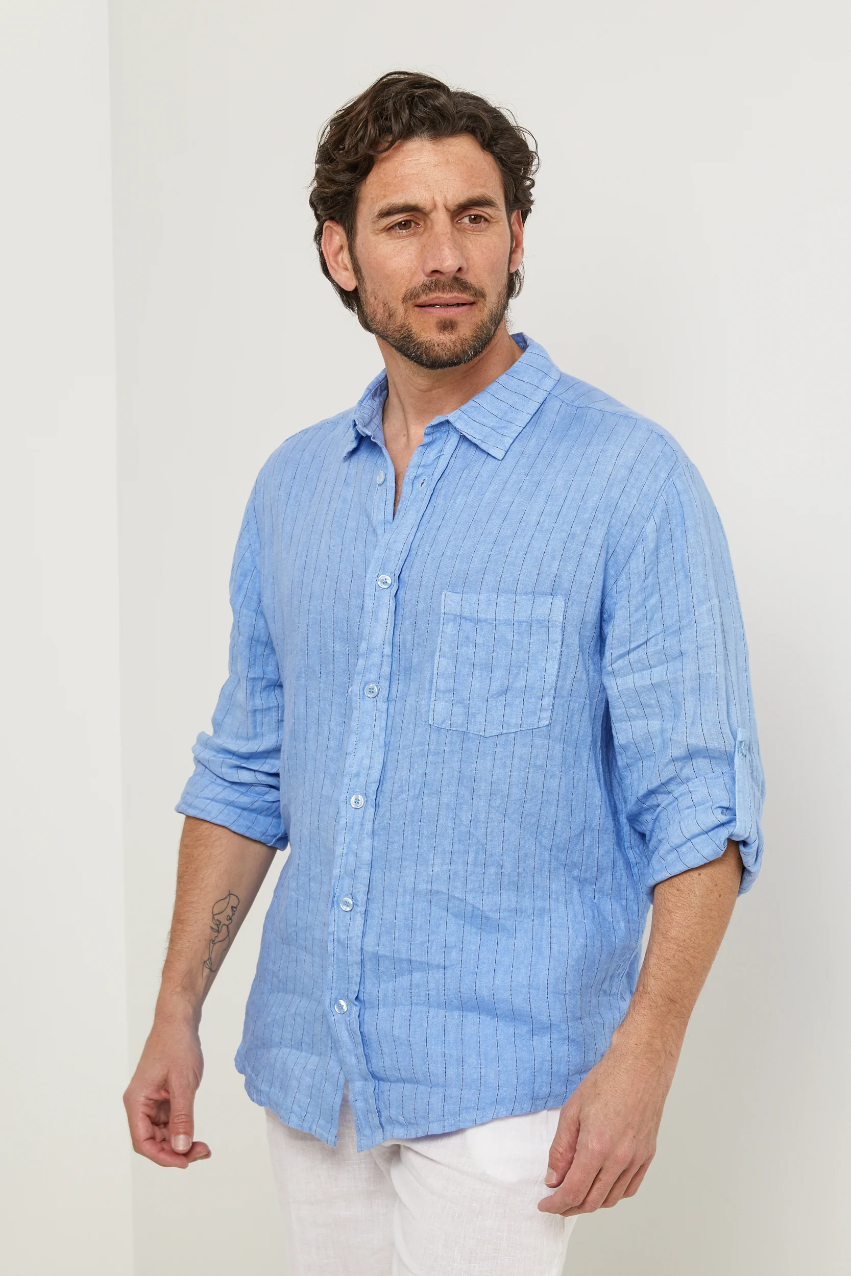 Chemise - Indigo - Homme - Image 2