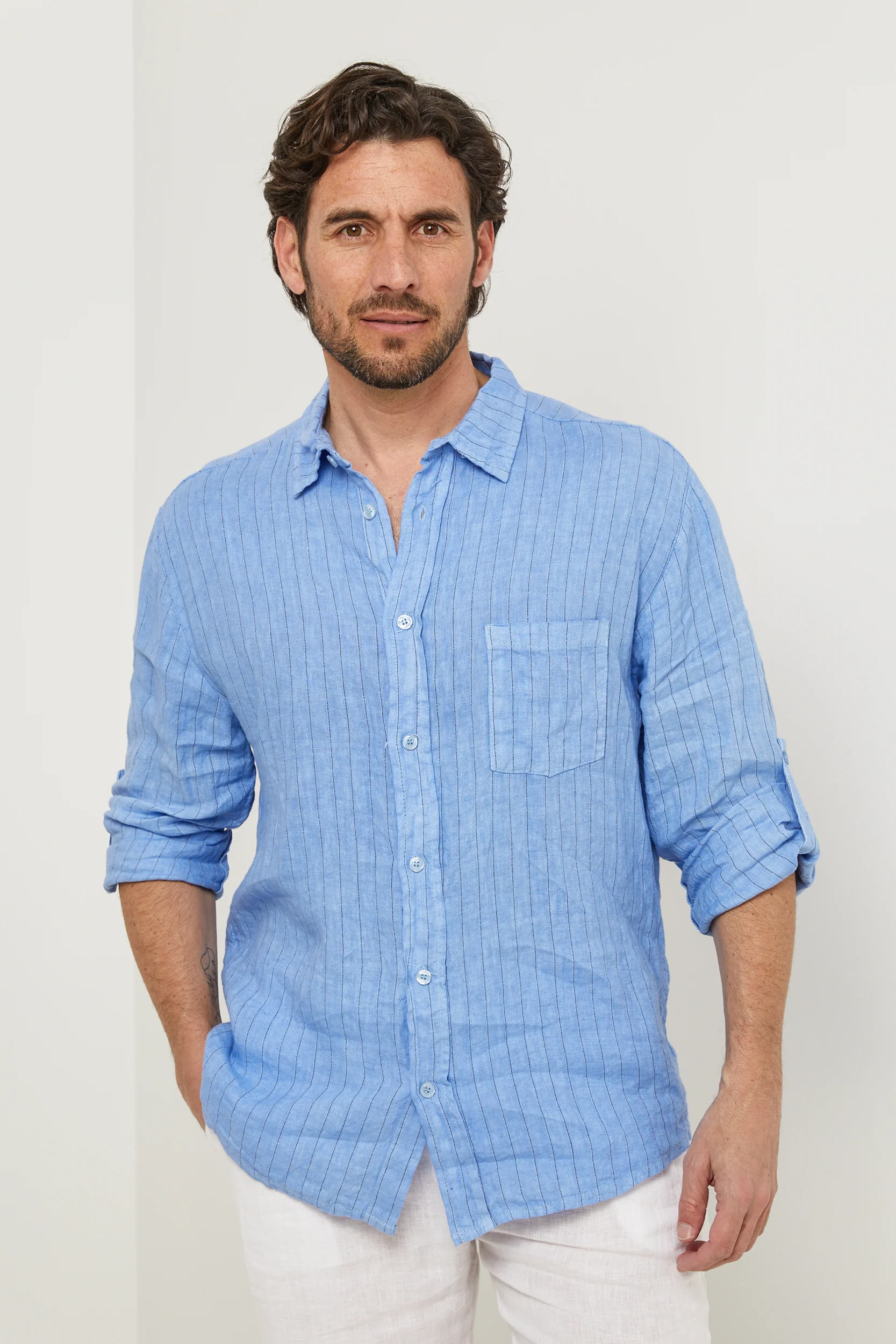Chemise - Indigo - Homme - Image 3