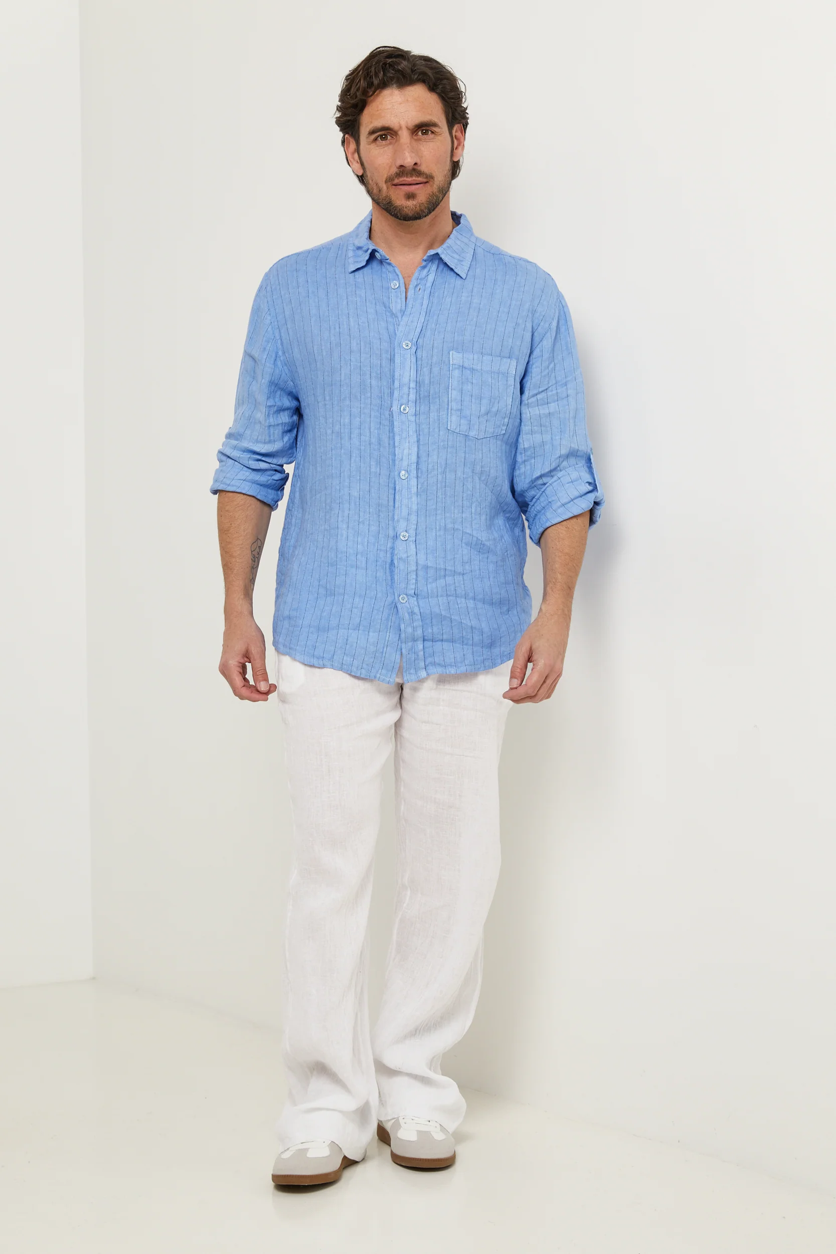Chemise - Indigo - Homme - Image 4
