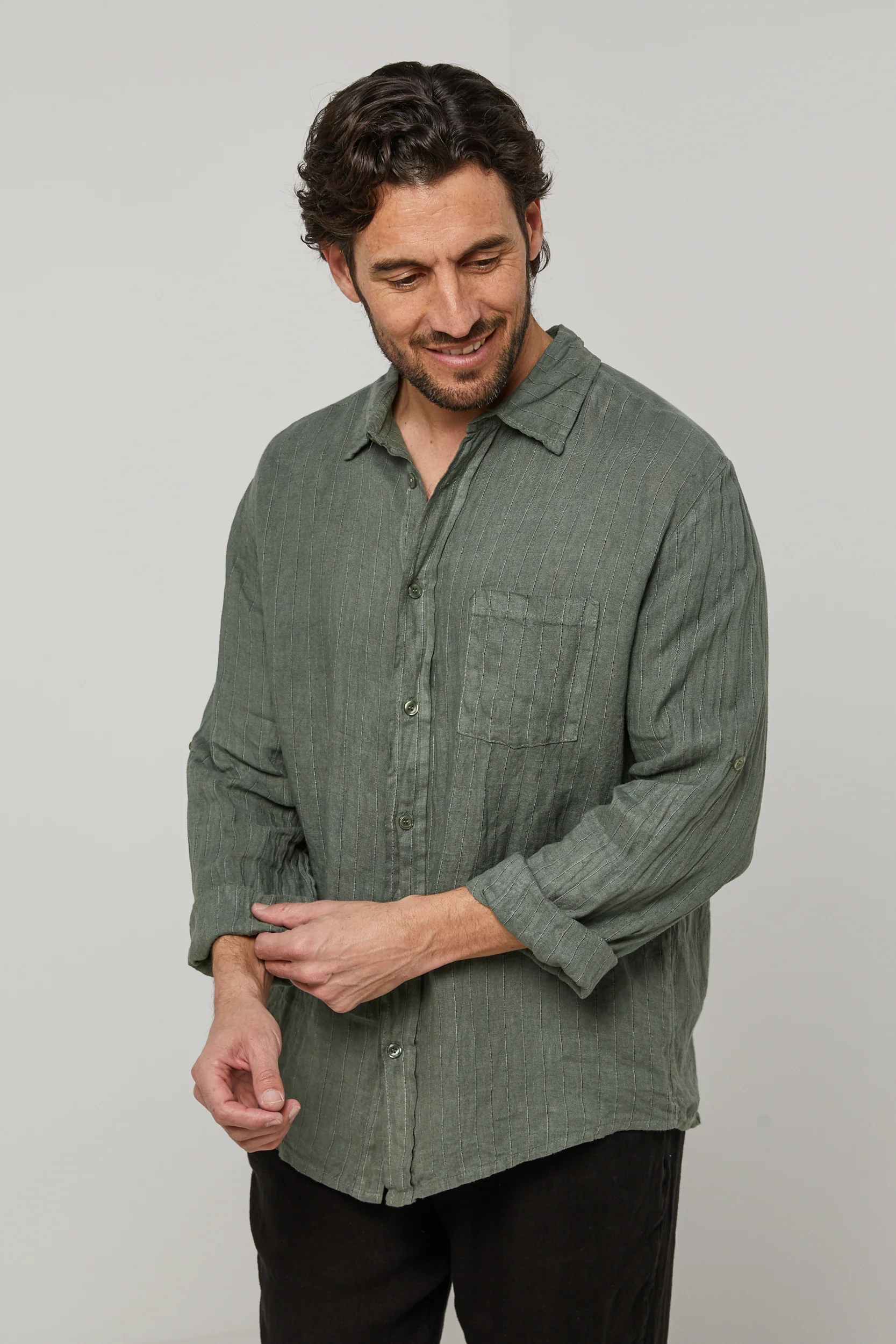 Chemise - Kaki - Homme - Image 2