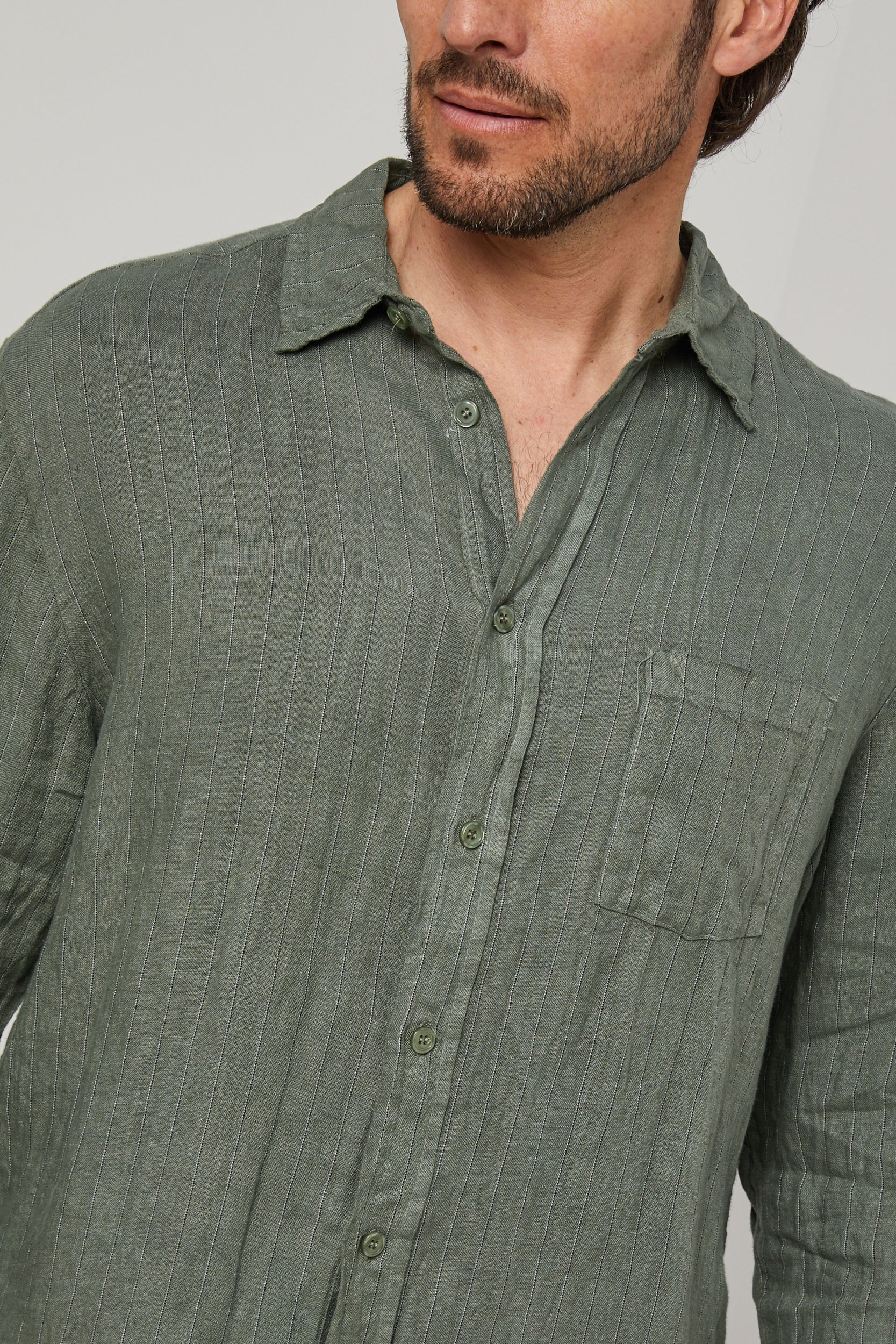 Chemise - Kaki - Homme - Image 5