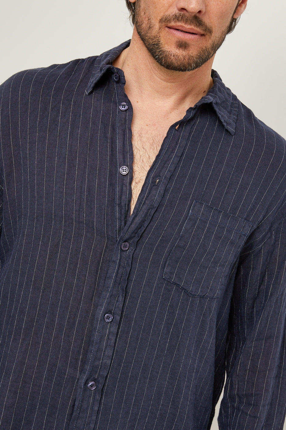 Chemise - Marine - Homme - Image 2