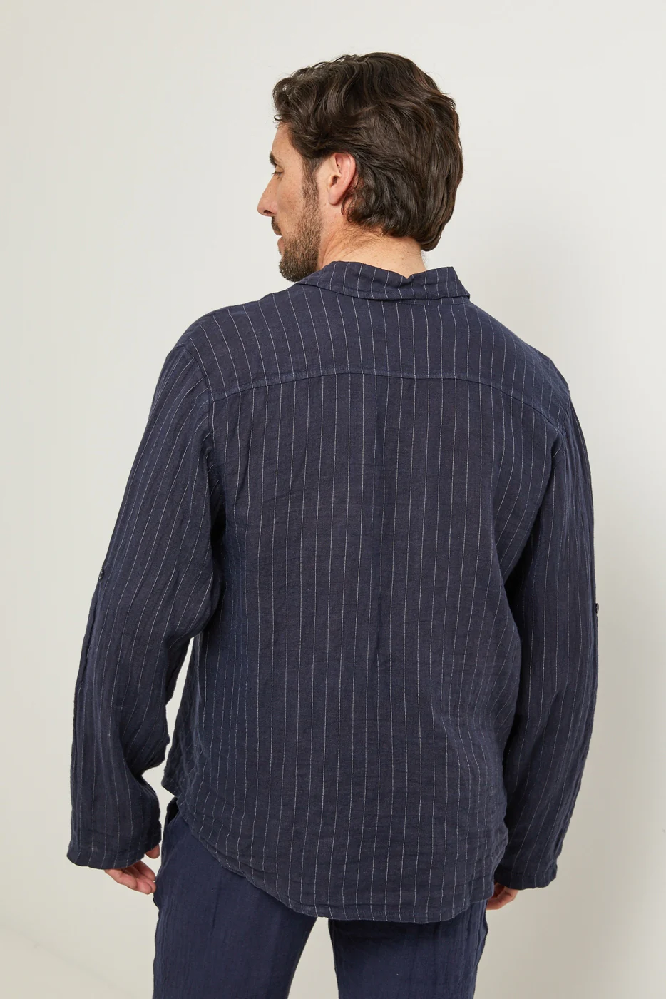 Chemise - Marine - Homme - Image 5
