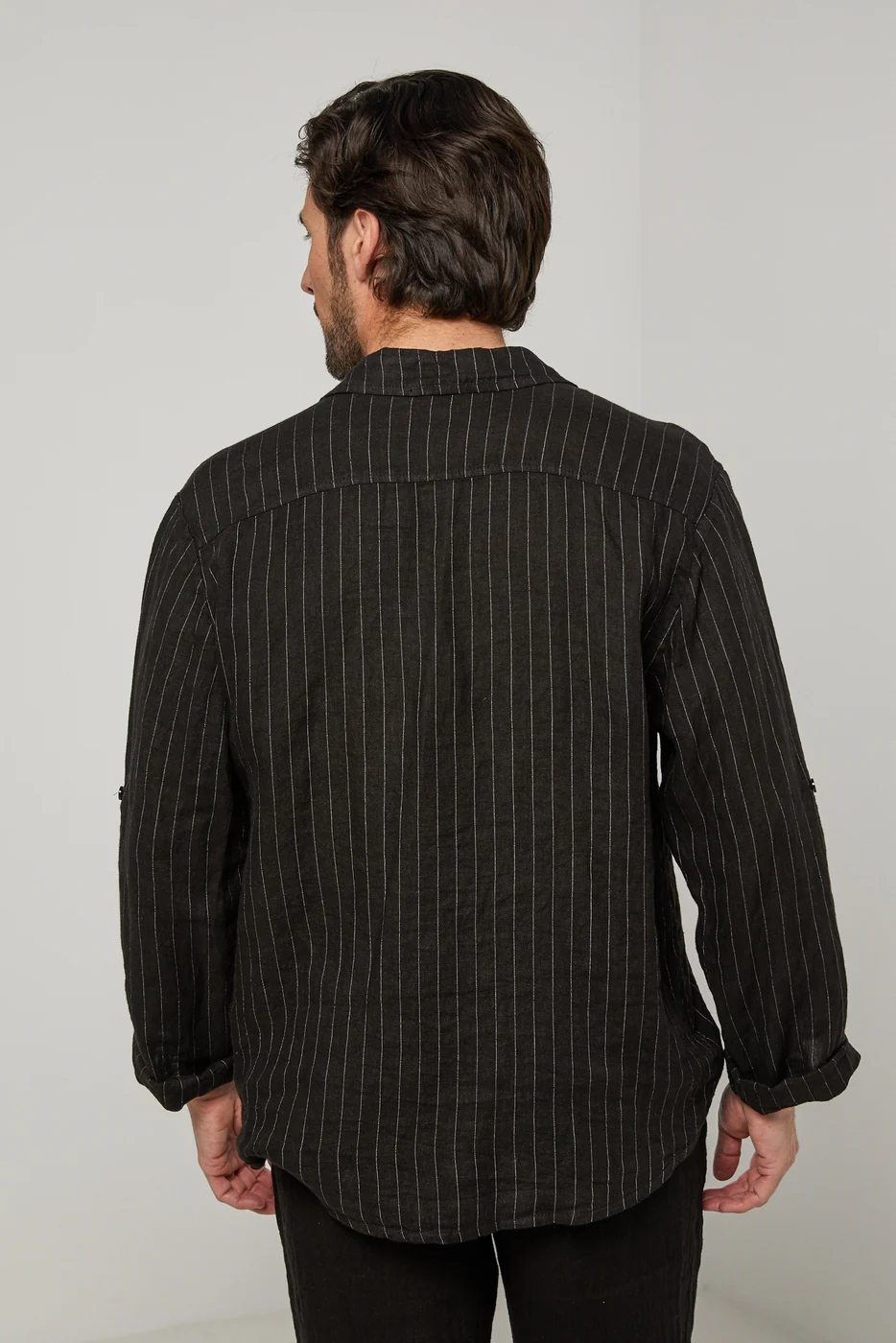 Chemise - Noir - Homme - Image 5