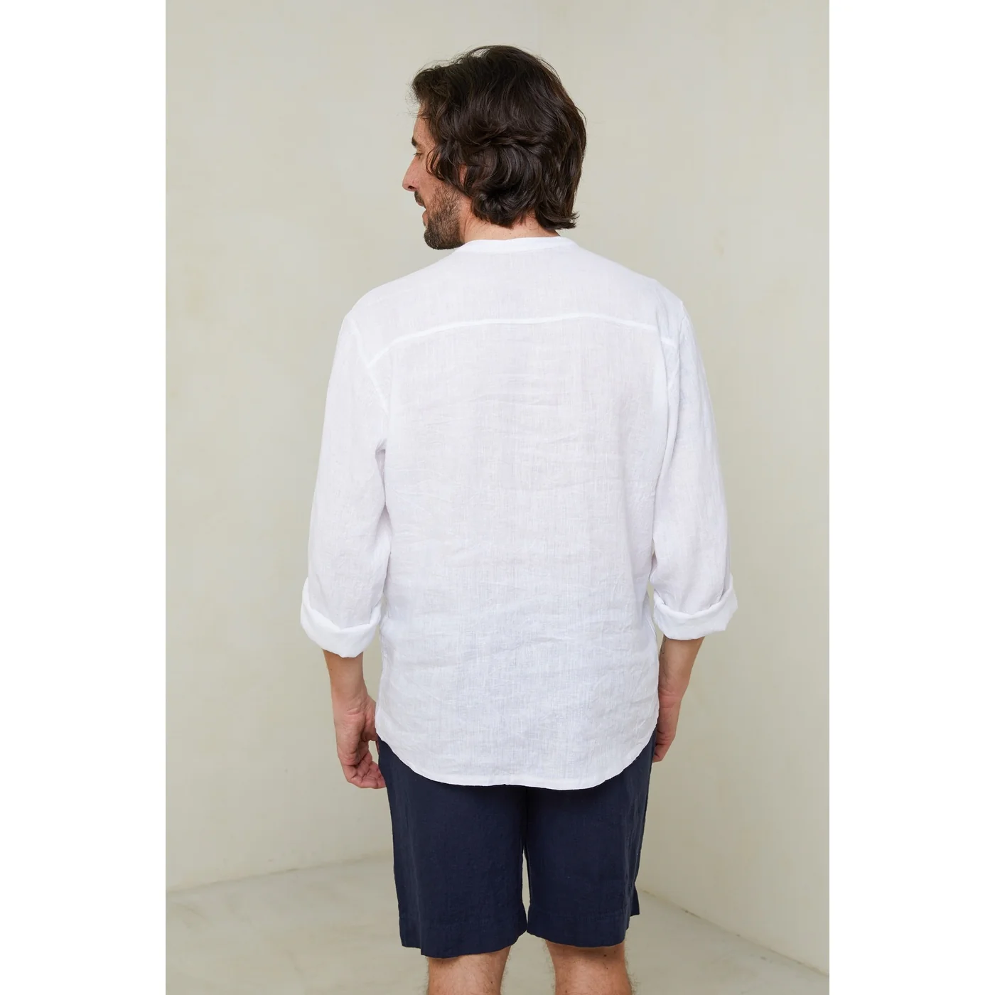 Chemise - Blanc - Homme - Image 3