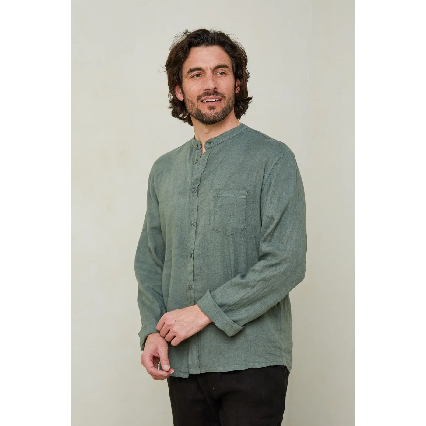 Chemise - Kaki - Homme - Image 4
