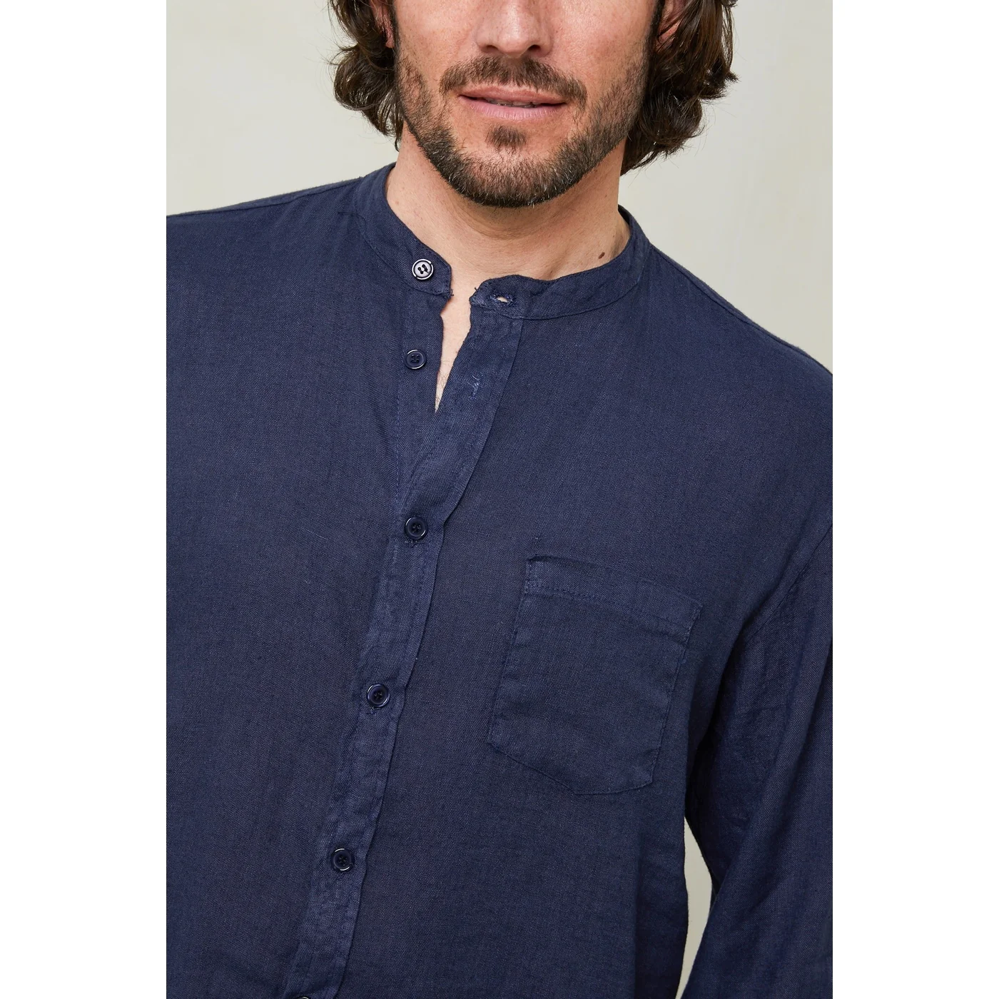 Chemise - Marine - Homme - Image 2