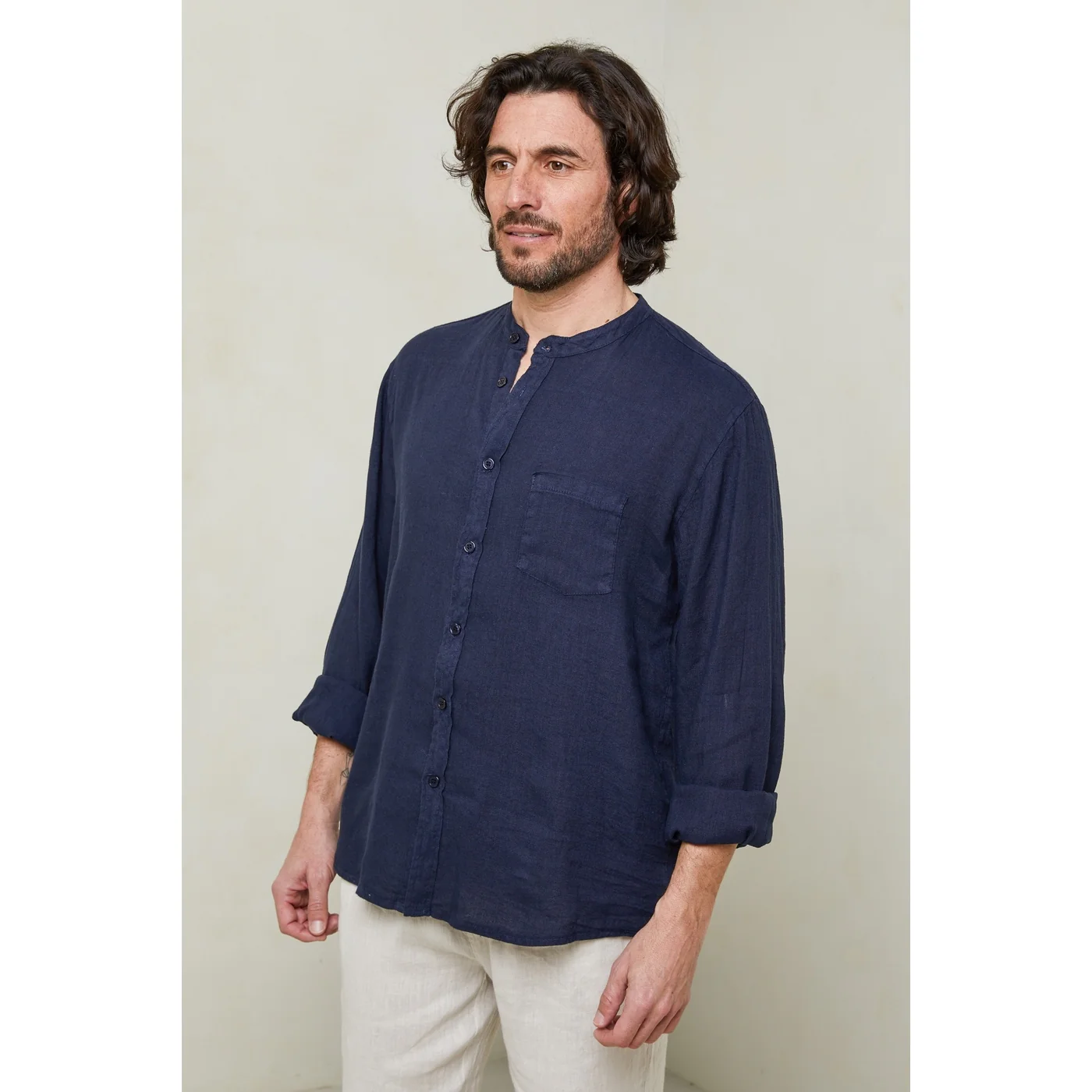 Chemise - Marine - Homme - Image 4