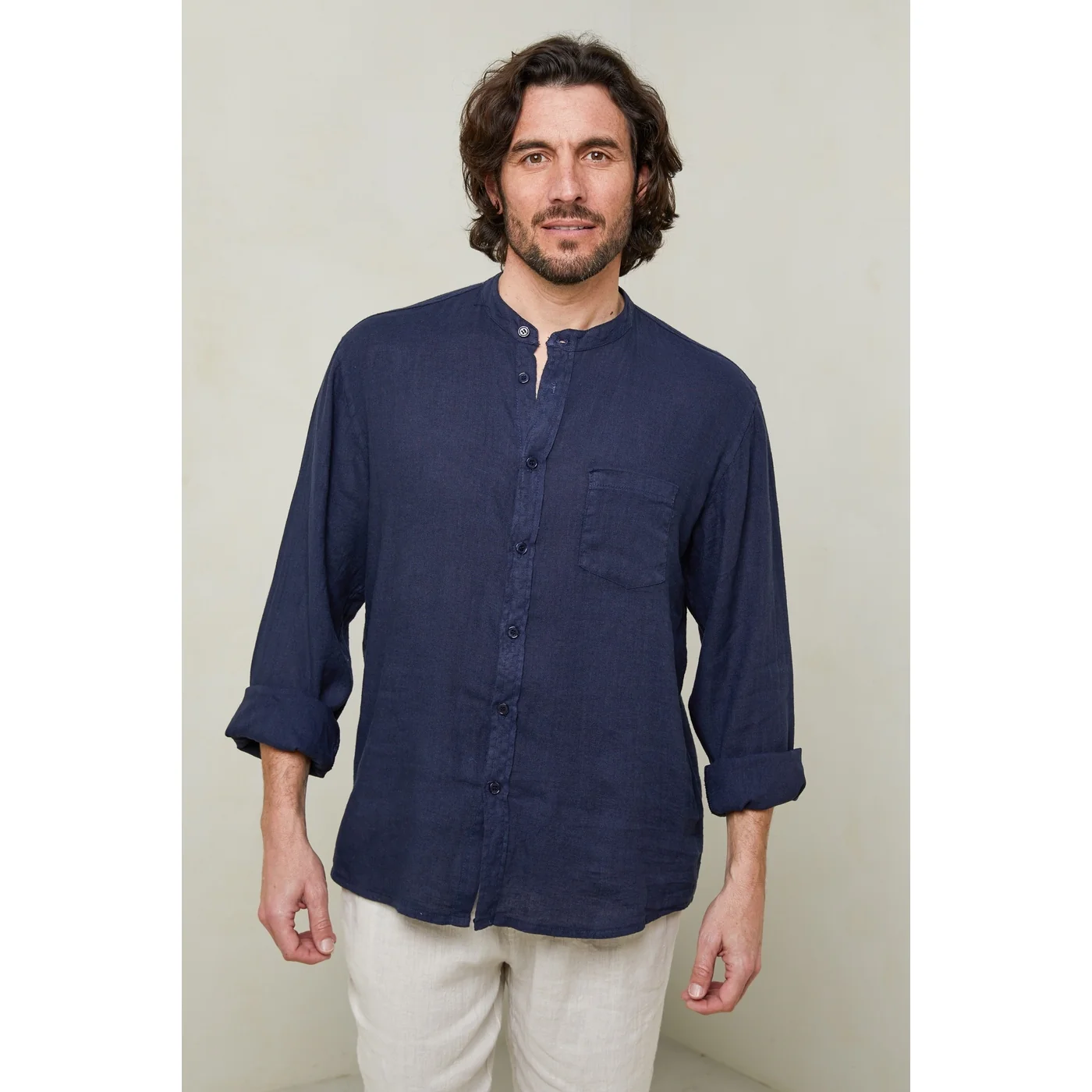 Chemise - Marine - Homme - Image 5