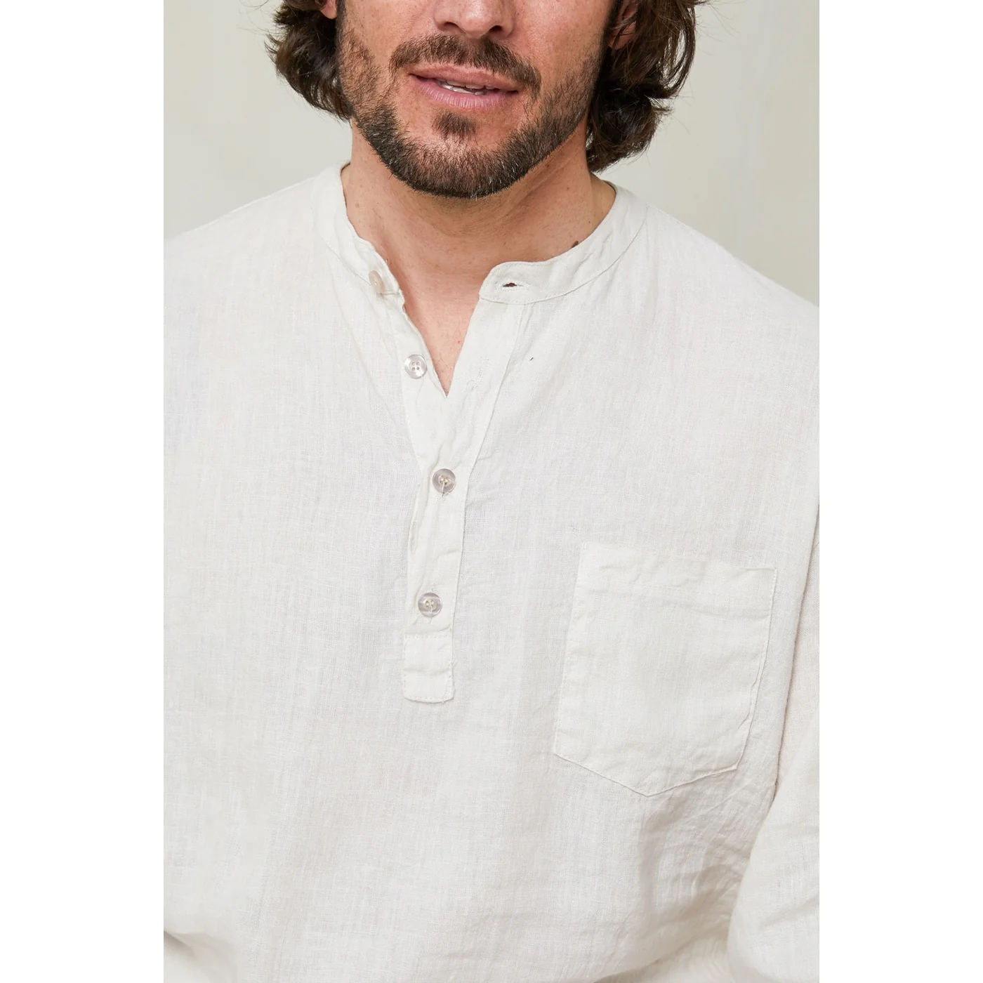 Tunique - Beige - Homme - Image 4