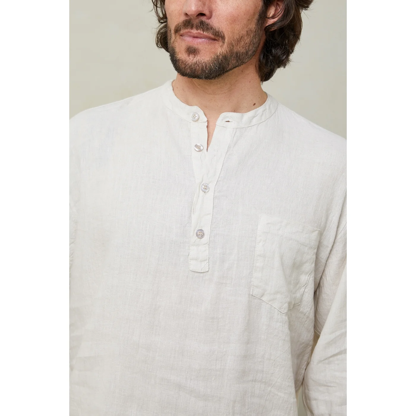 Tunique - Beige - Homme - Image 6