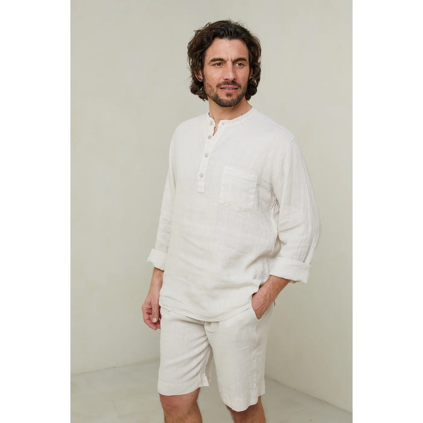 Tunique - Beige - Homme - Image 8