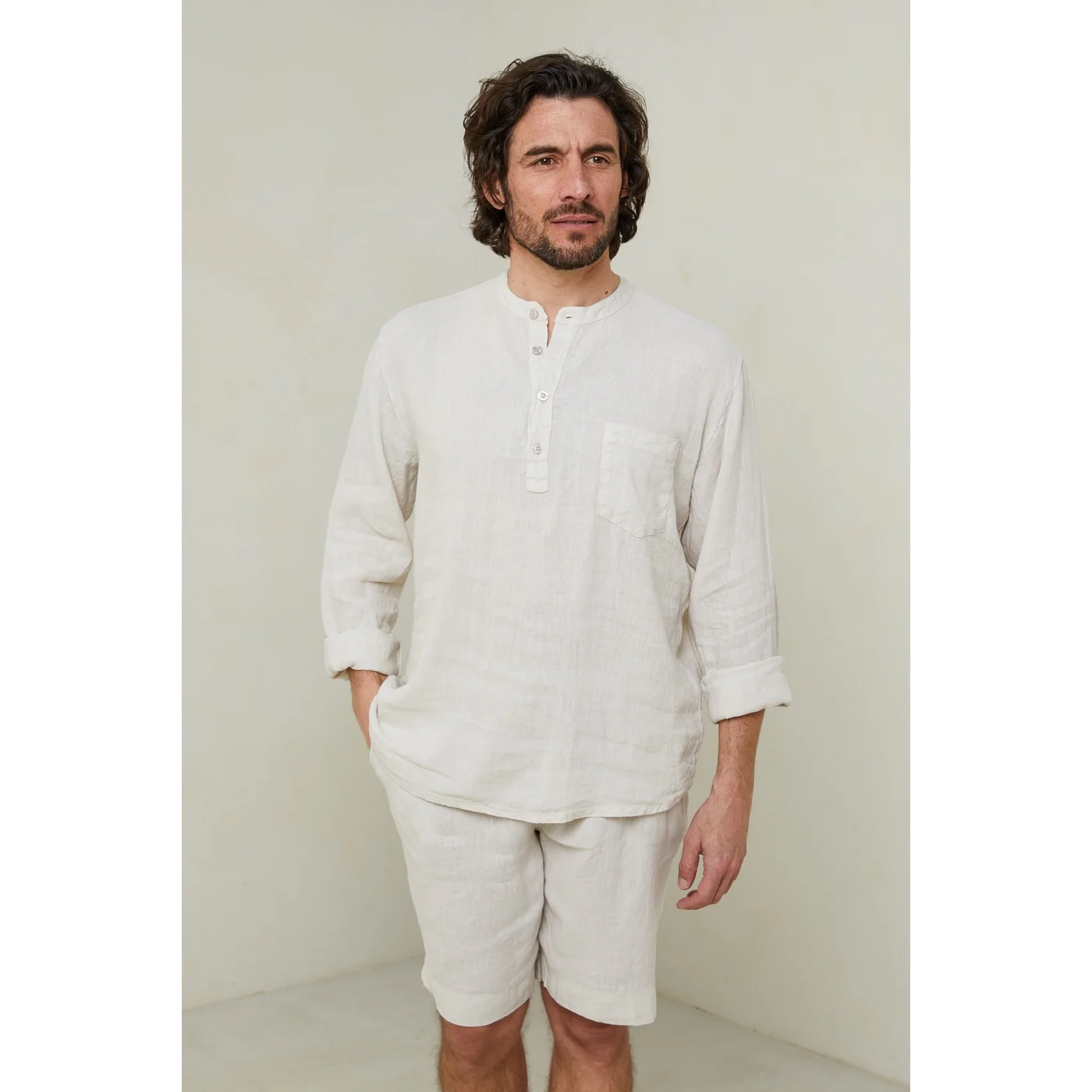 Tunique - Beige - Homme - Image 9