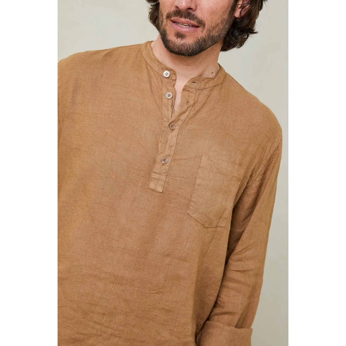 Tunique - Camel - Homme - Image 2