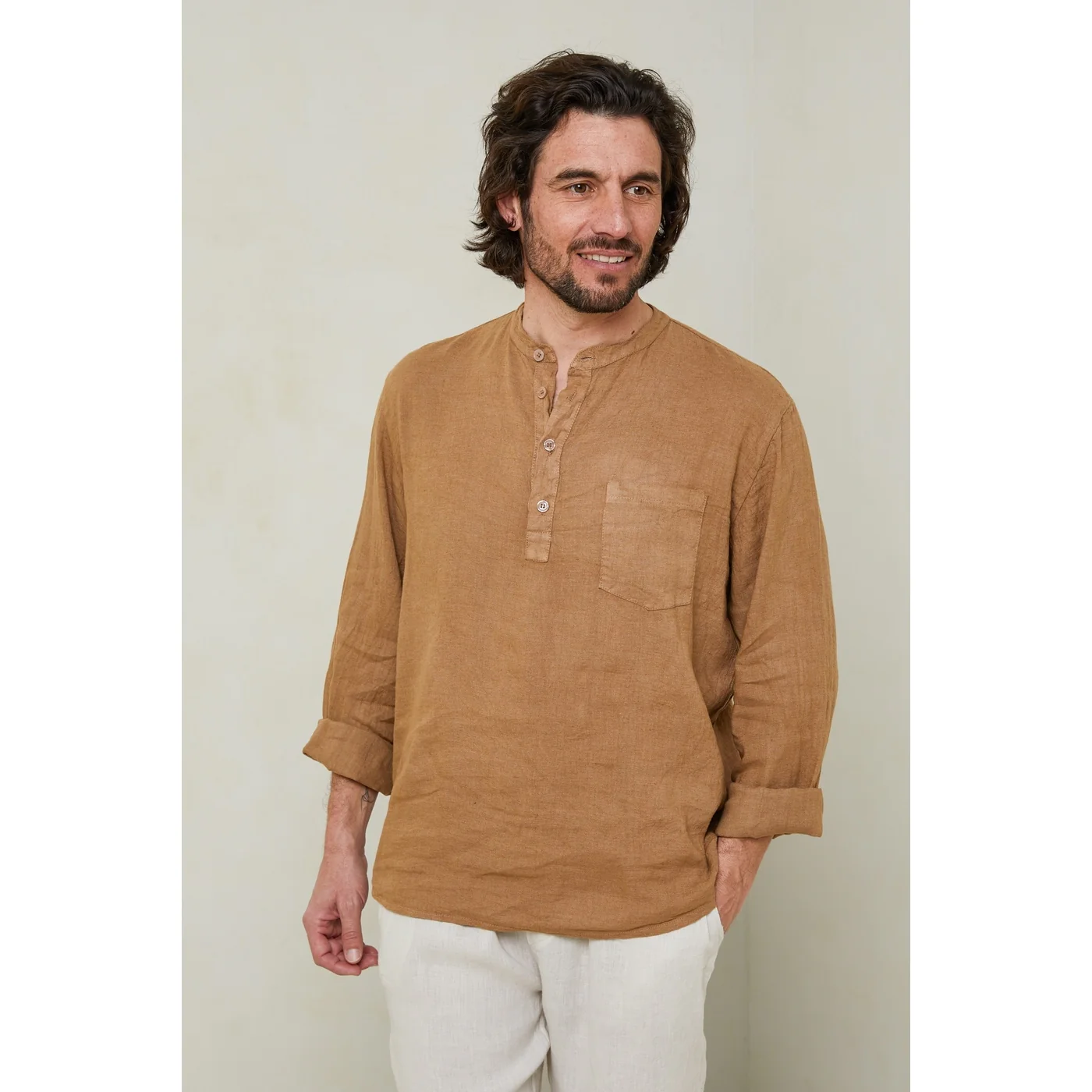 Tunique - Camel - Homme - Image 4