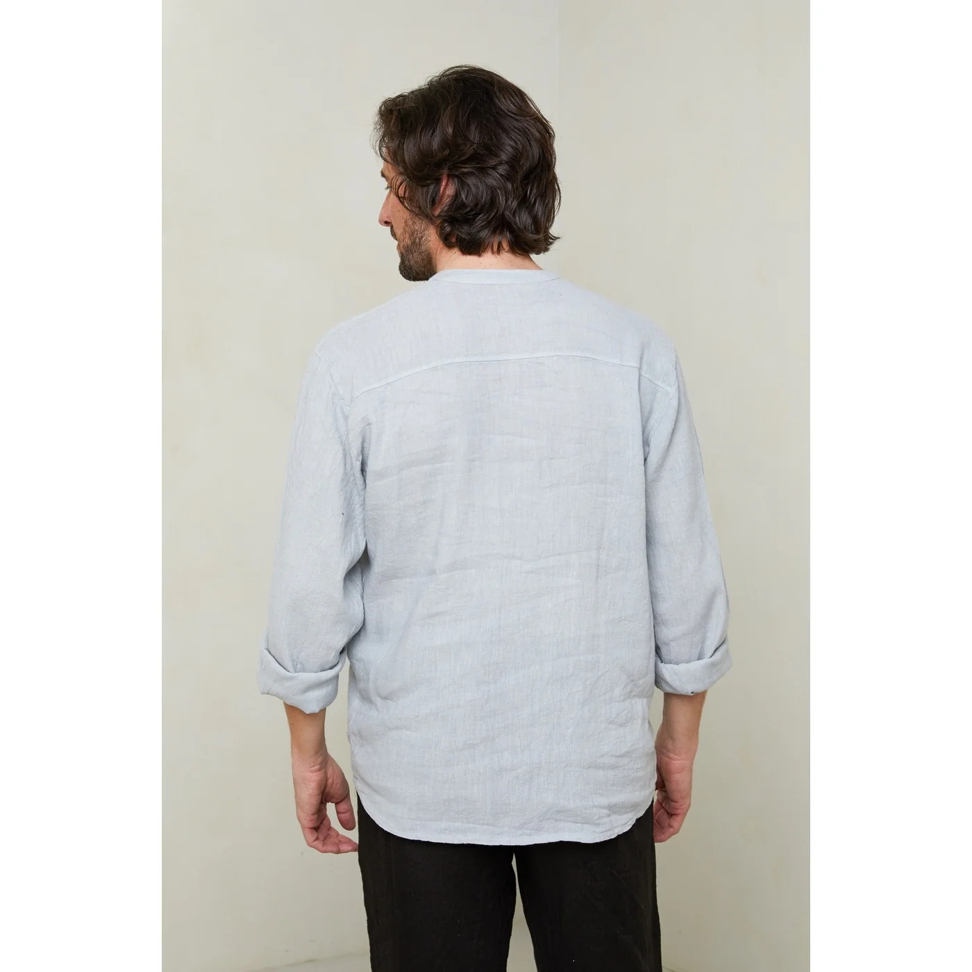 Tunique - Gris Clair - Homme - Image 2