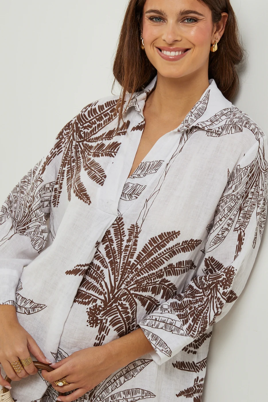 Robe - Blanc - Femme - Image 3