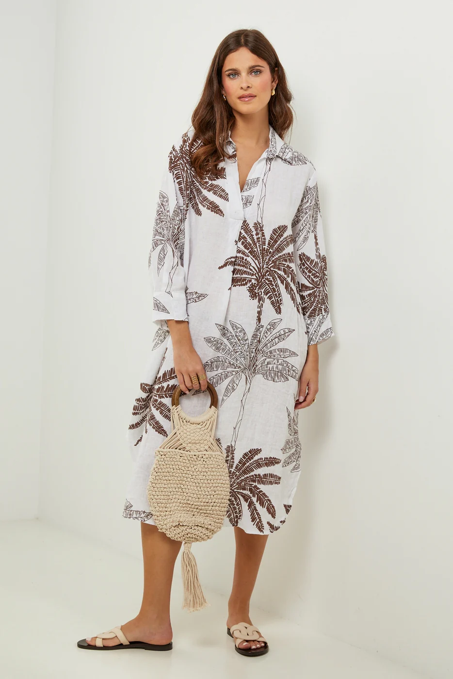 Robe - Blanc - Femme - Image 5