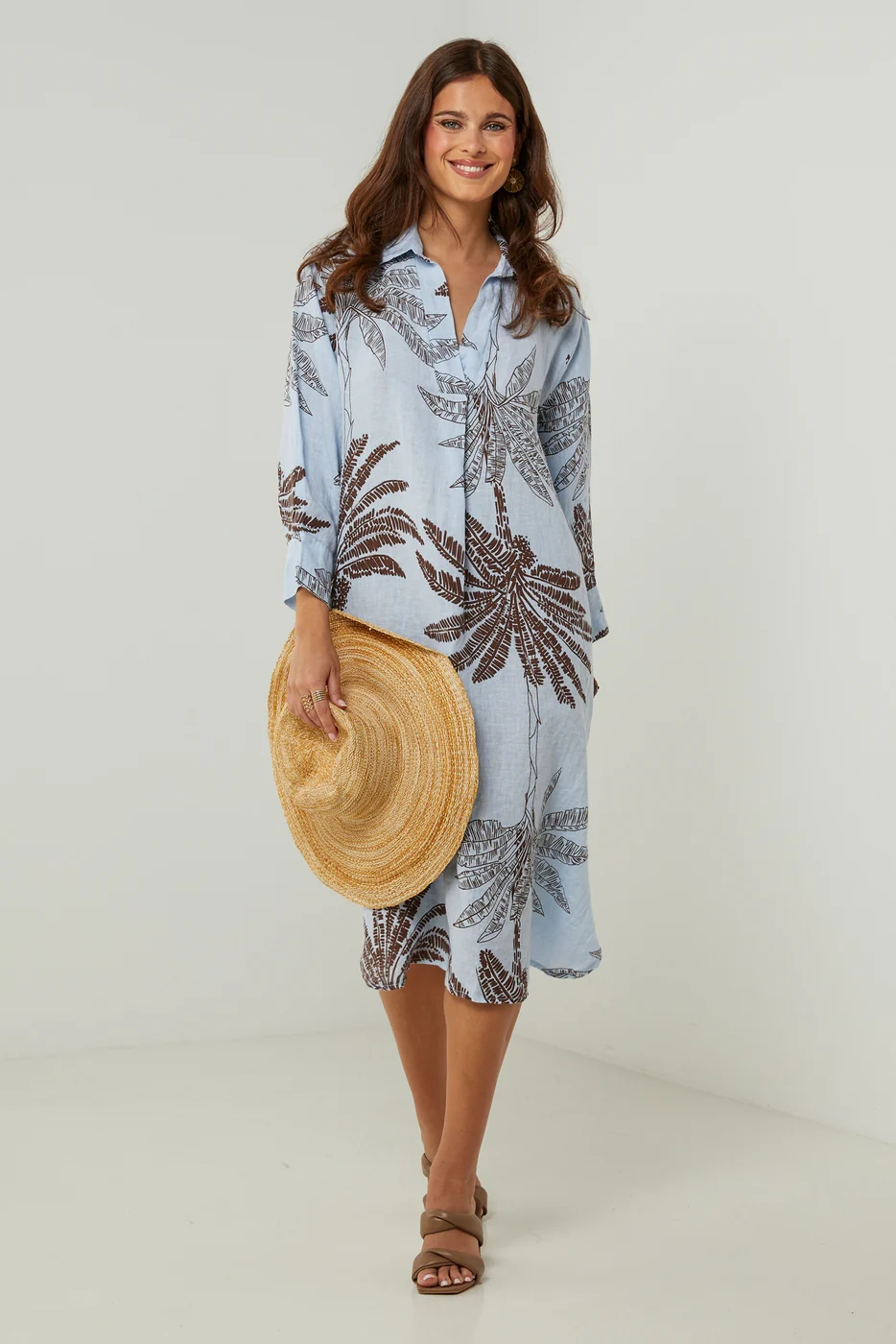 Robe - Ciel - Femme - Image 3