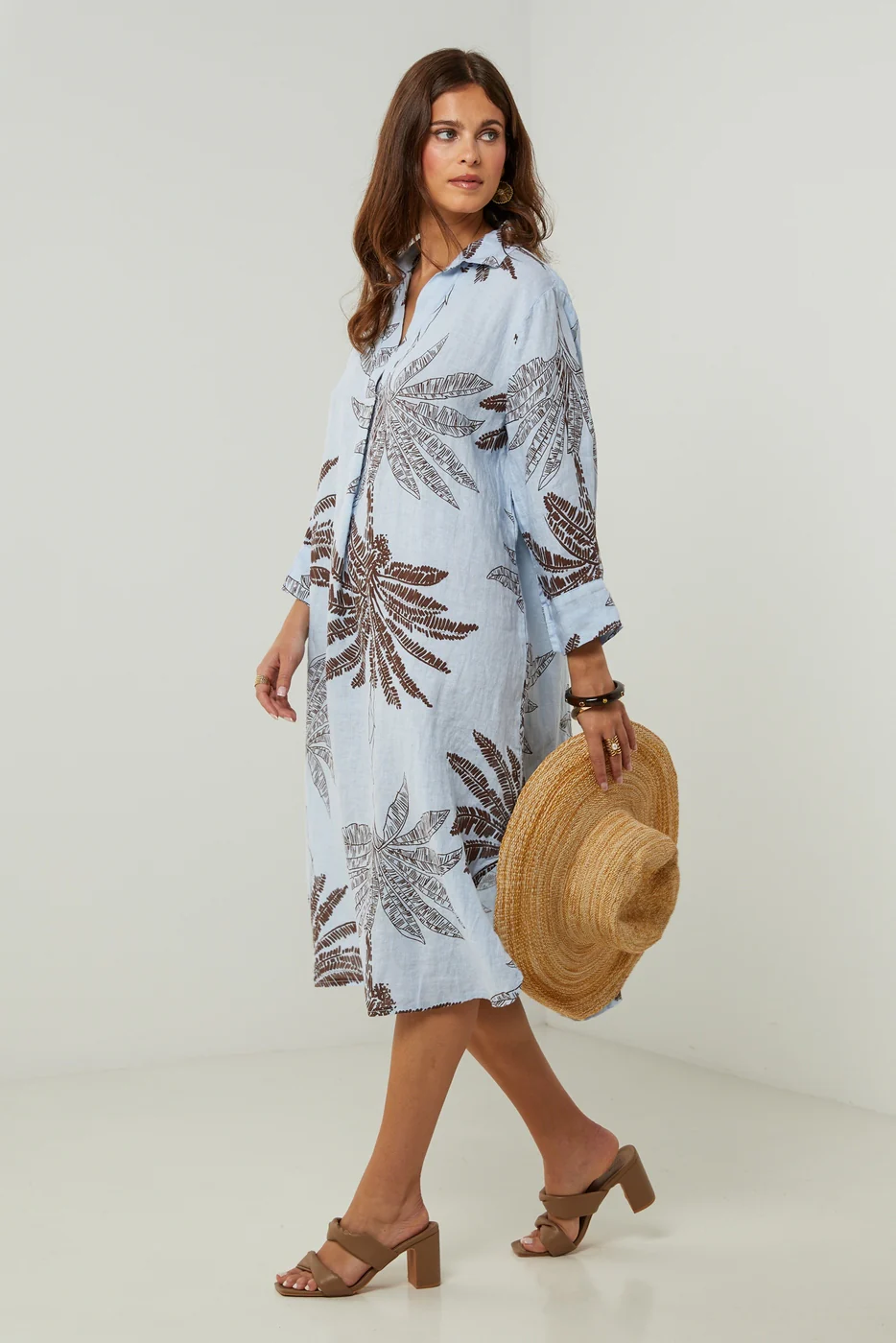 Robe - Ciel - Femme - Image 4