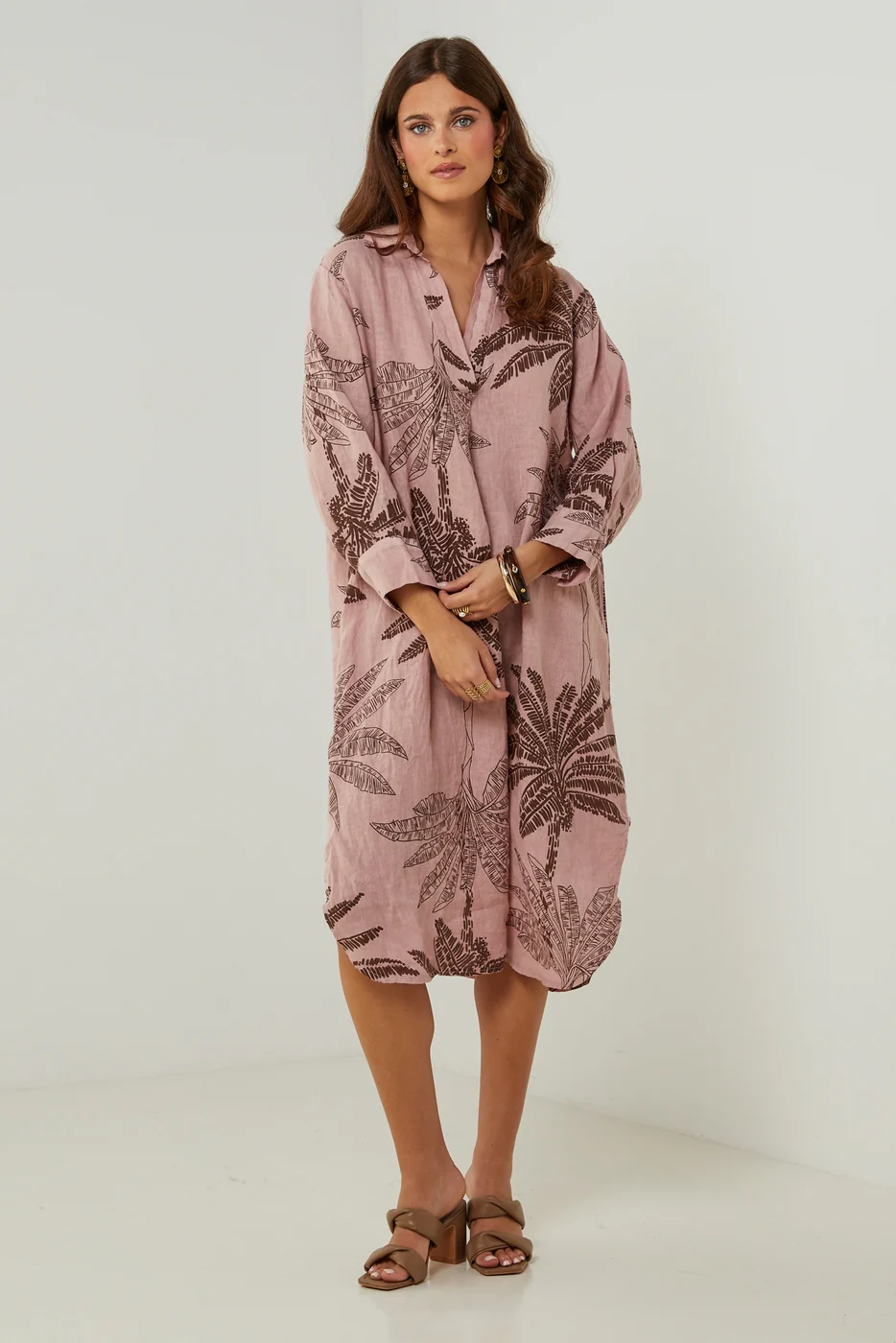 Robe - Vieux Rose - Femme - Image 3