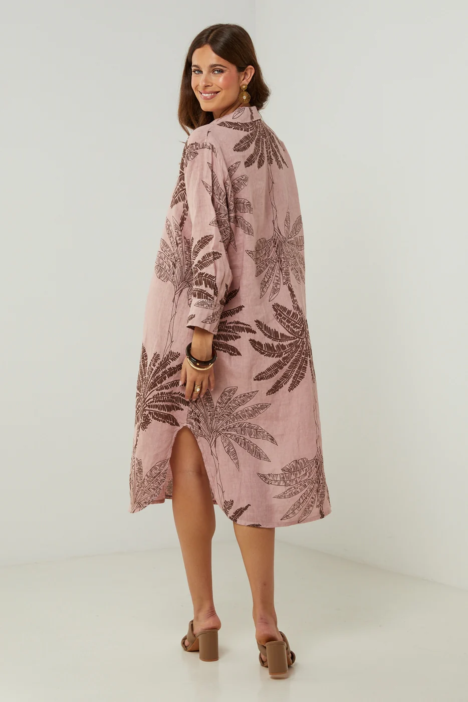 Robe - Vieux Rose - Femme - Image 5