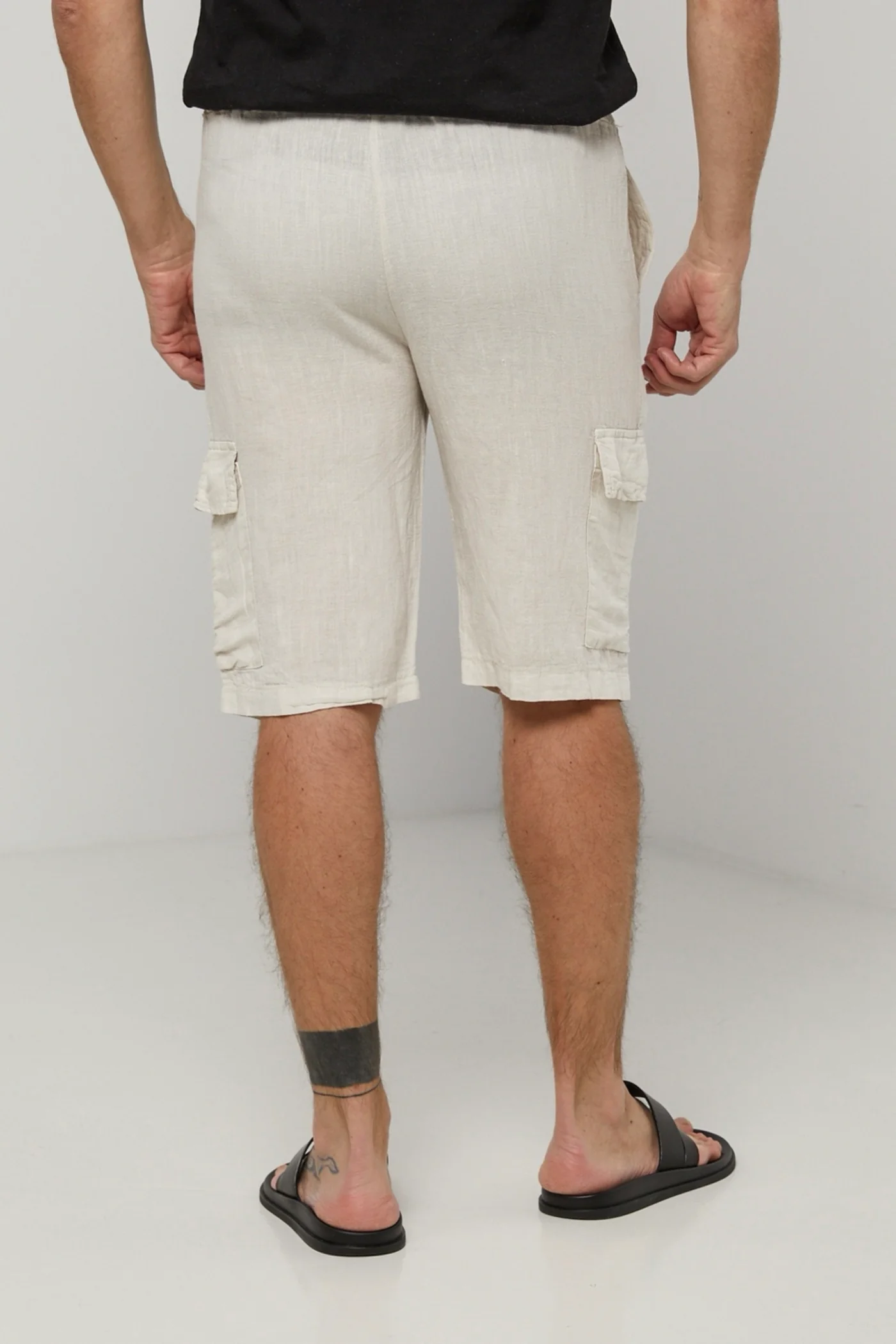 Short - Beige - Homme - Image 3