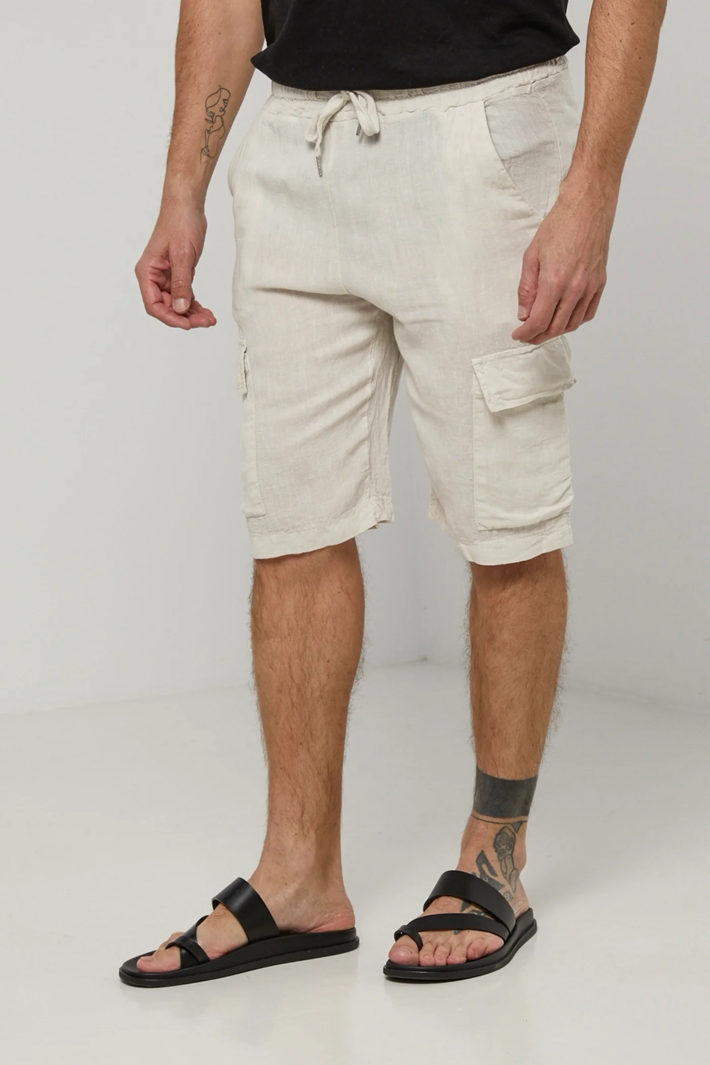 Short - Beige - Homme - Image 4