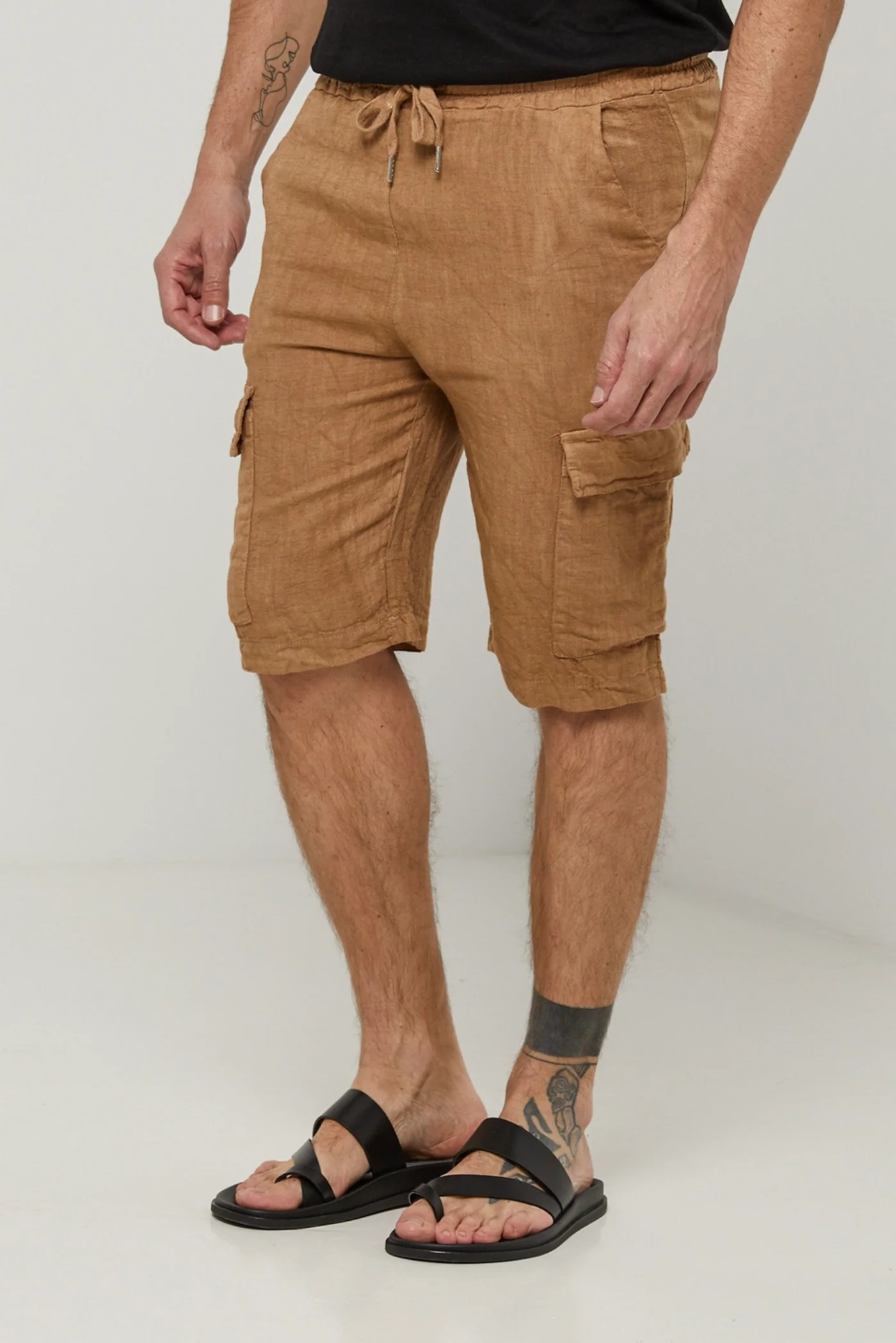 Short - Camel - Homme - Image 4
